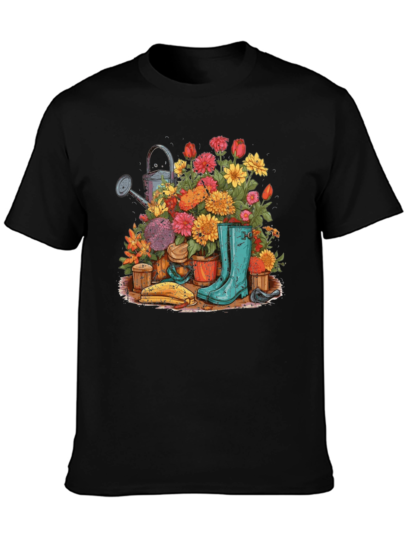 Gardening Still Life Graphic Tee