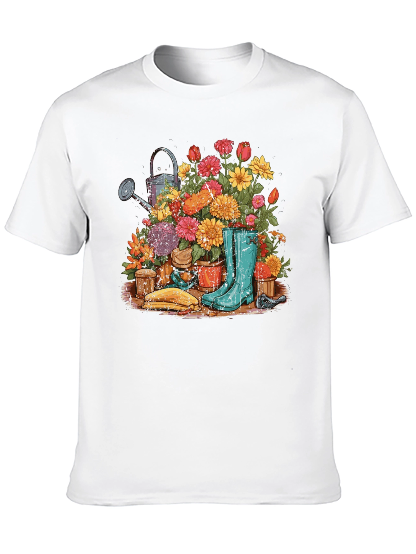 Gardening Still Life Graphic Tee