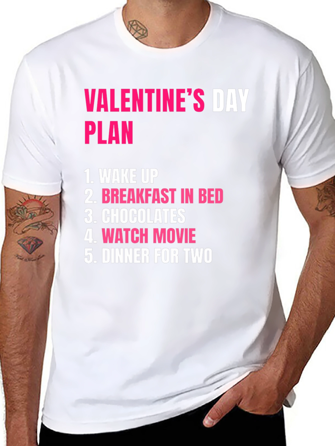Valentines Day Plan T-Shirt