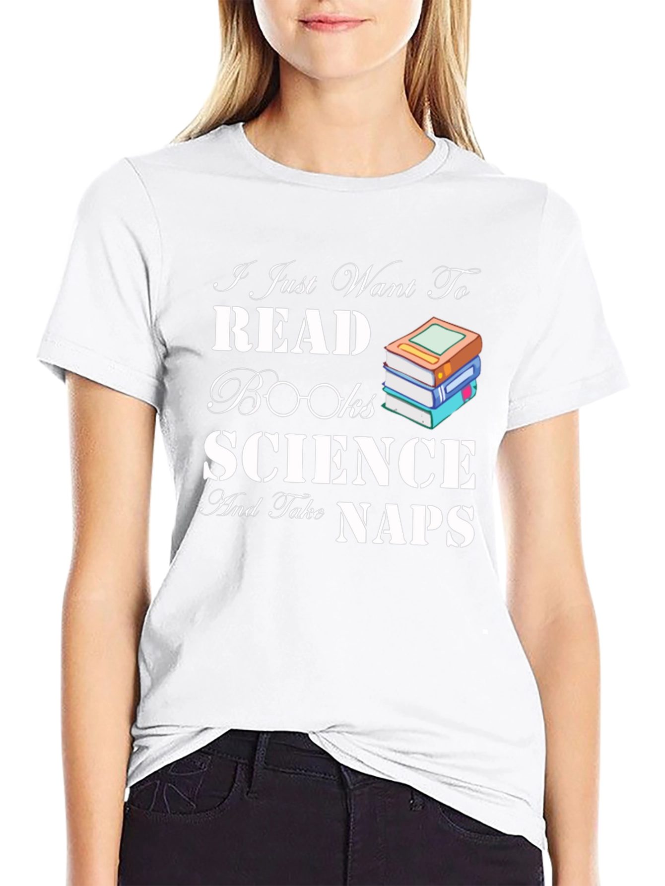 Read Books Science Naps T-Shirt