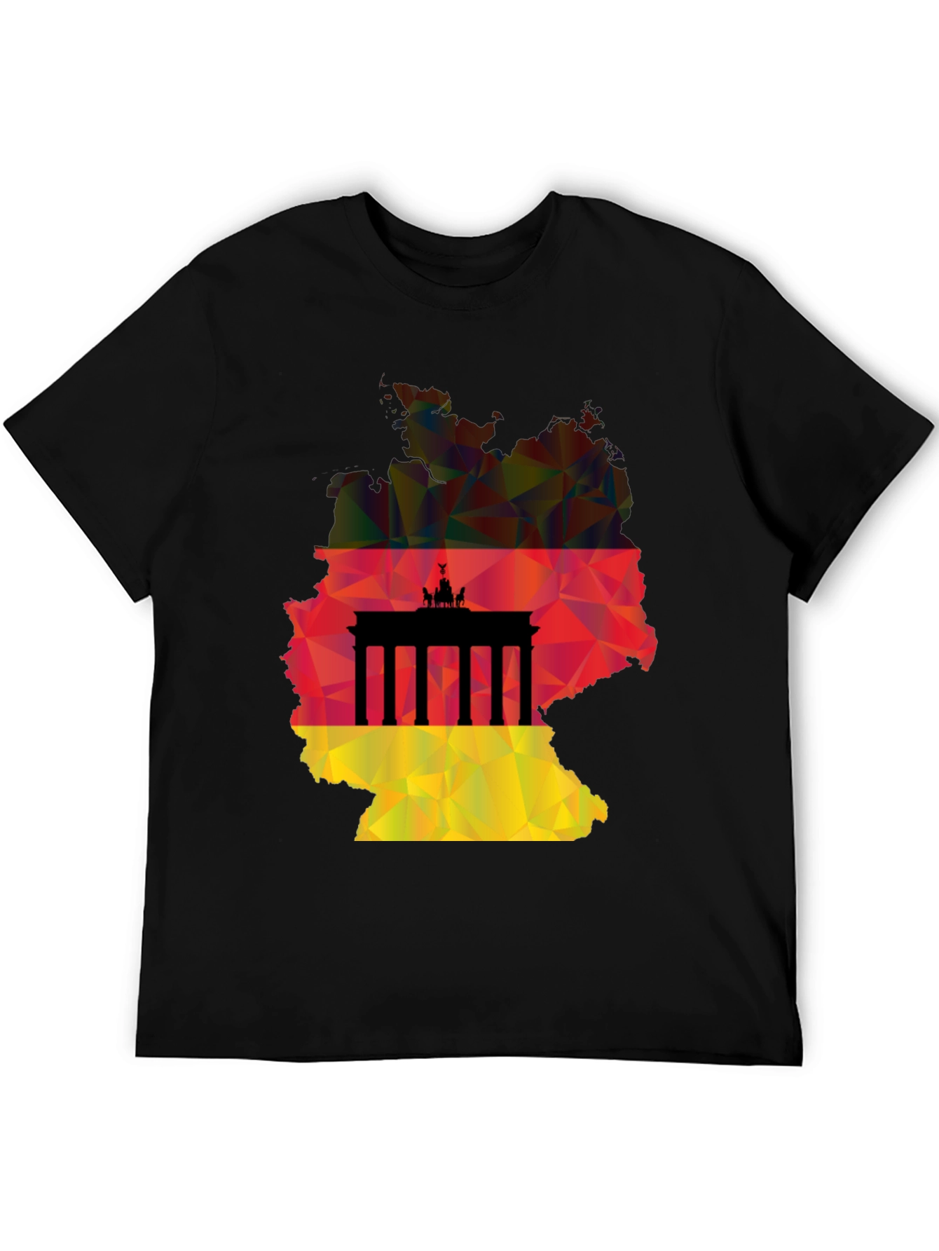 Germany Flag Map T-Shirt