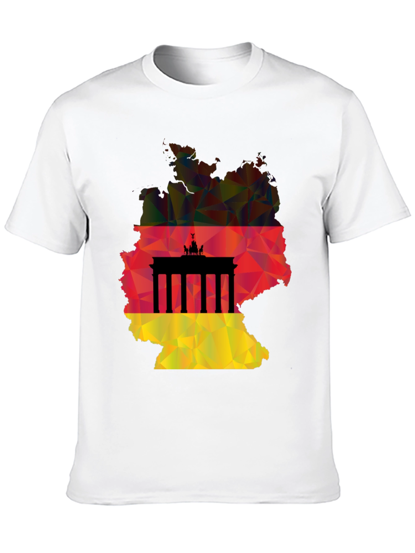 Germany Flag Map T-Shirt