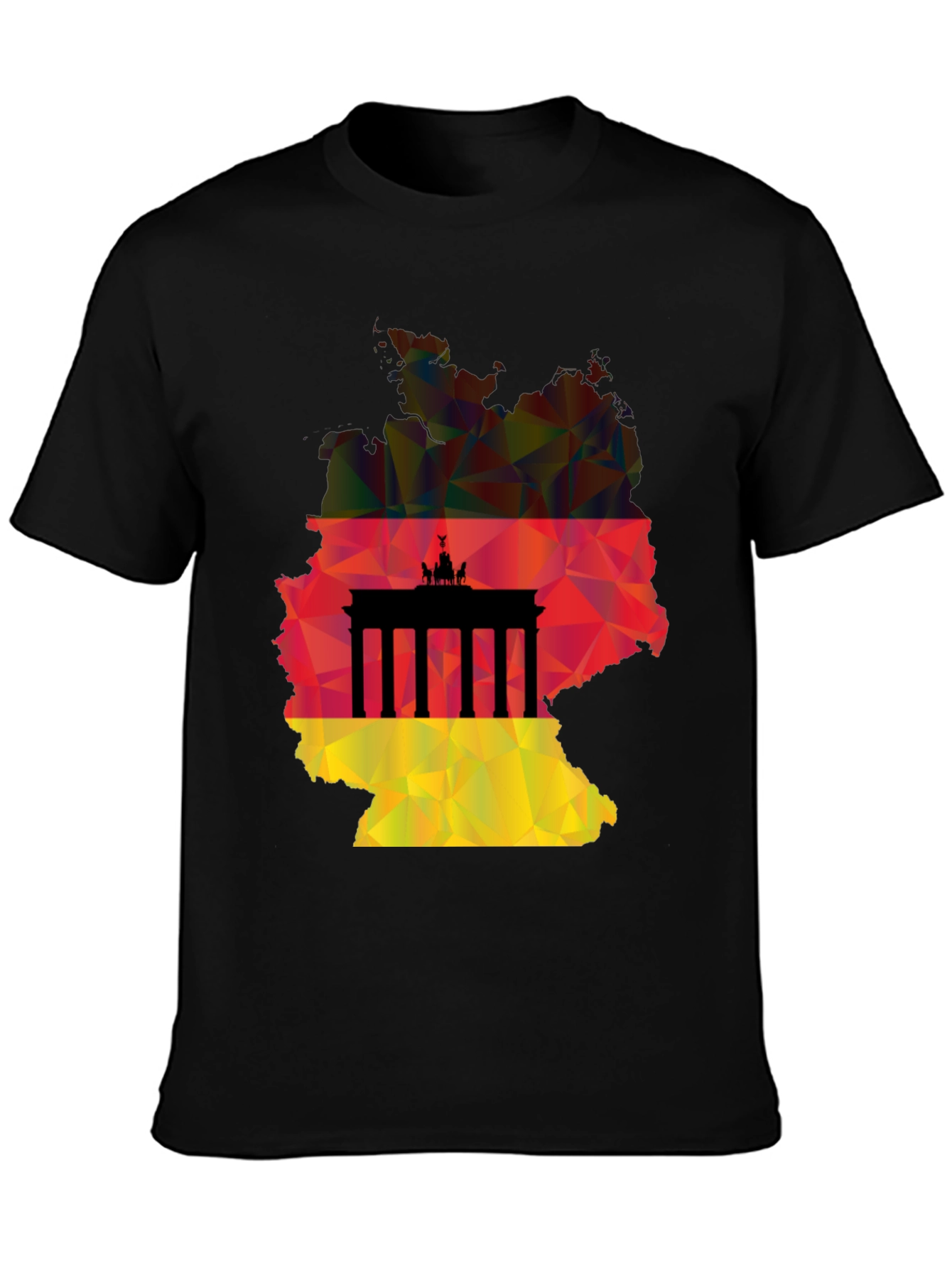 Germany Flag Map T-Shirt