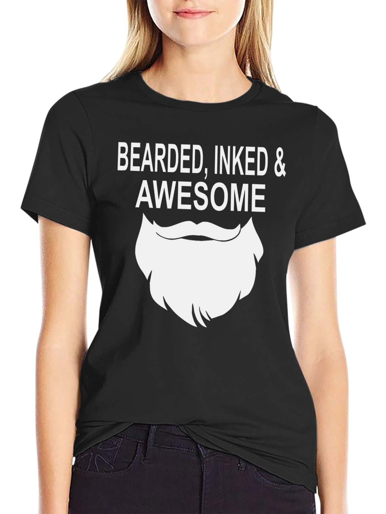 Bearded Inked & Awesome T-Shirt