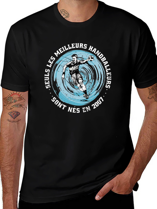 Handball Player Graphic T-Shirt - Limited Edition