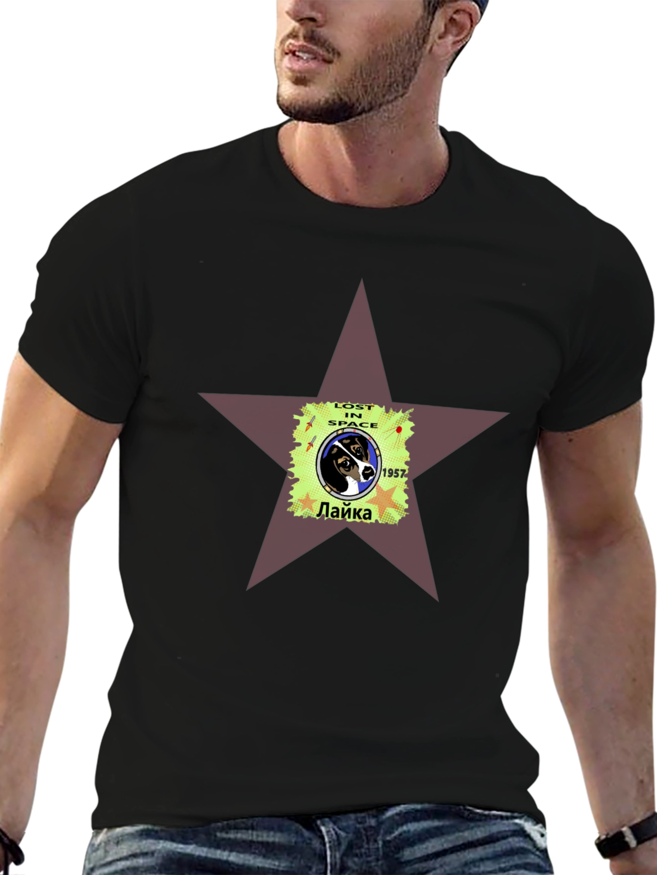 Laika Lost in Space Graphic T-Shirt
