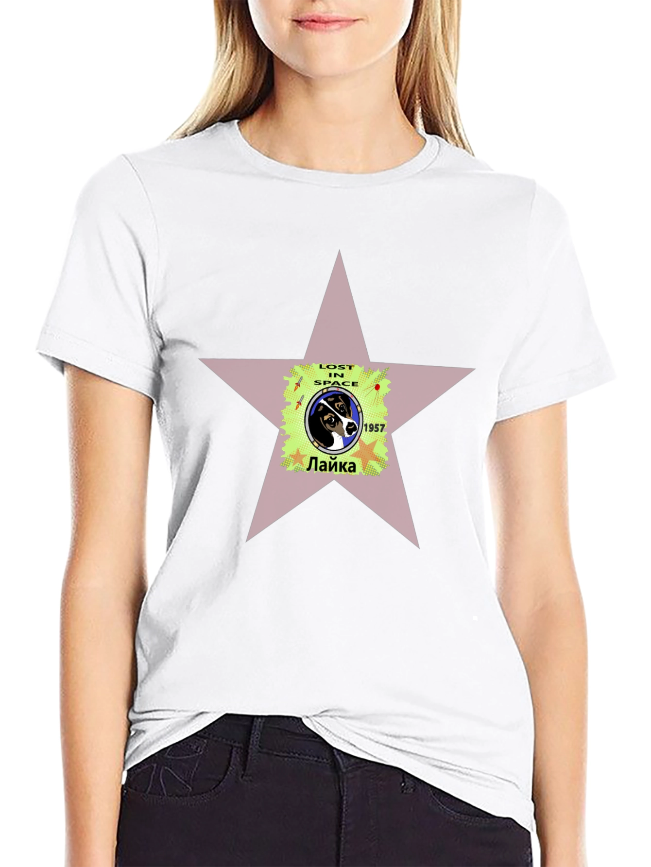 Laika Lost in Space Graphic T-Shirt