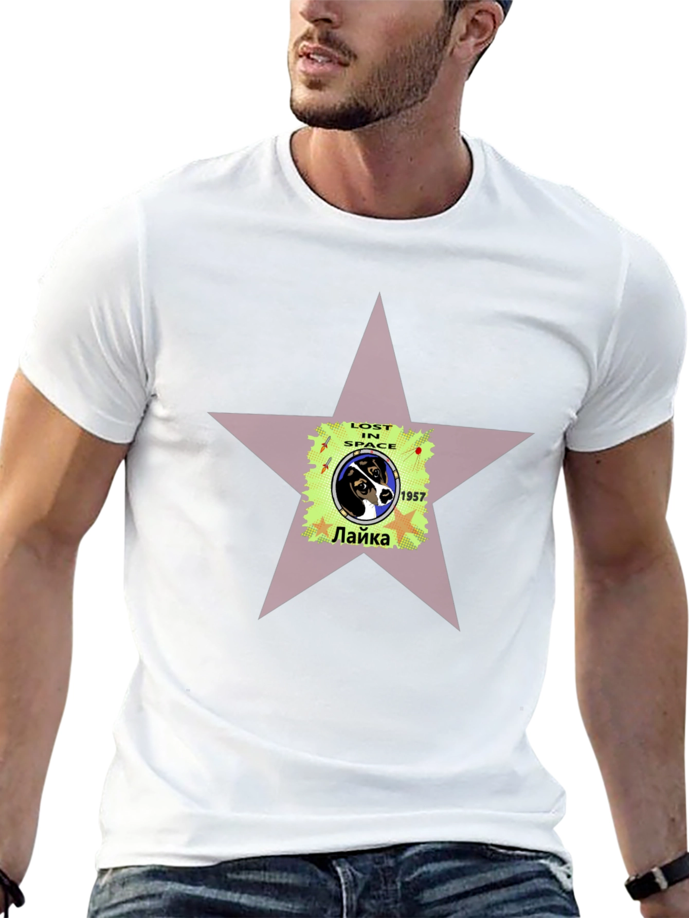 Laika Lost in Space Graphic T-Shirt
