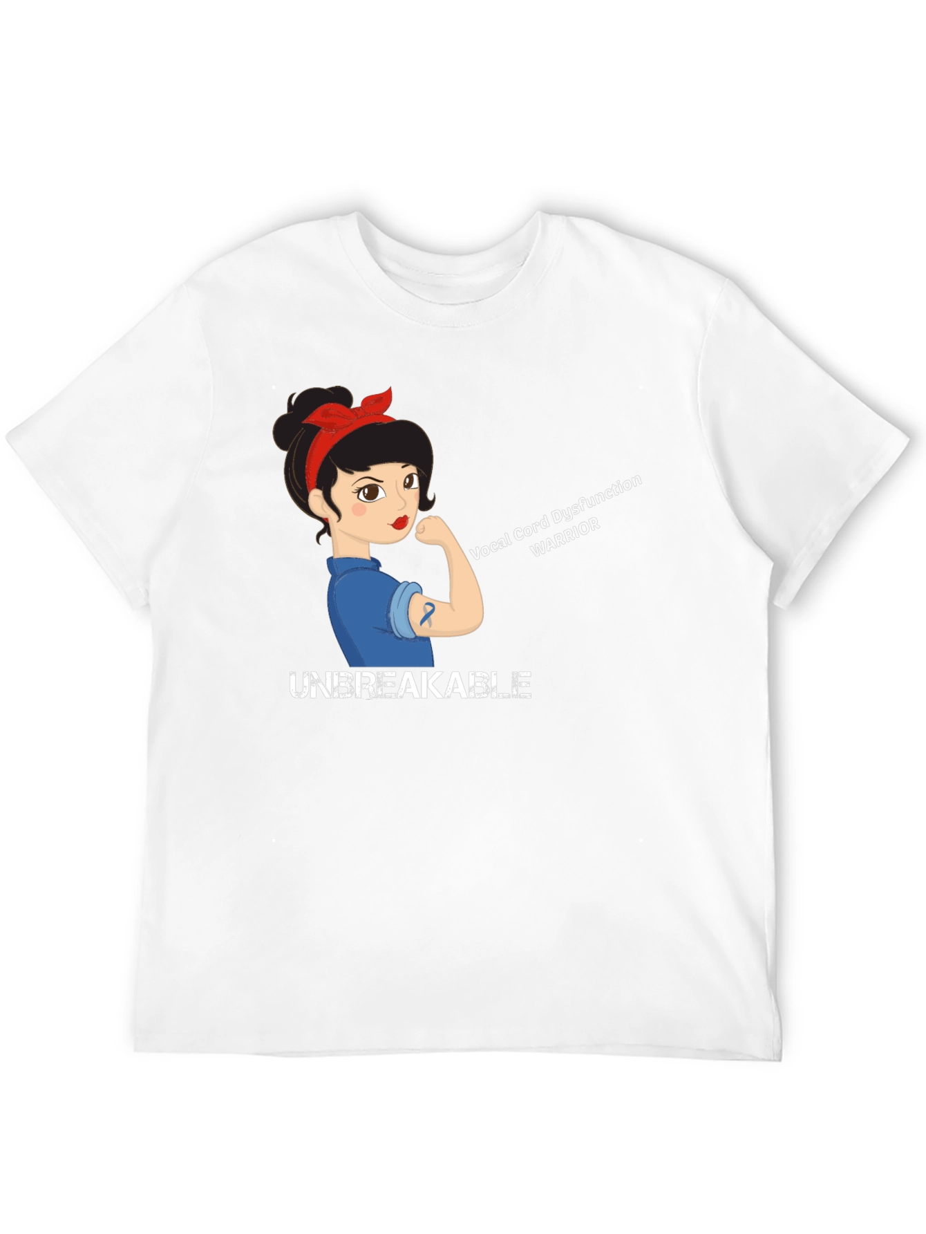 Vocal Cord Dysfunction Warrior T-Shirt