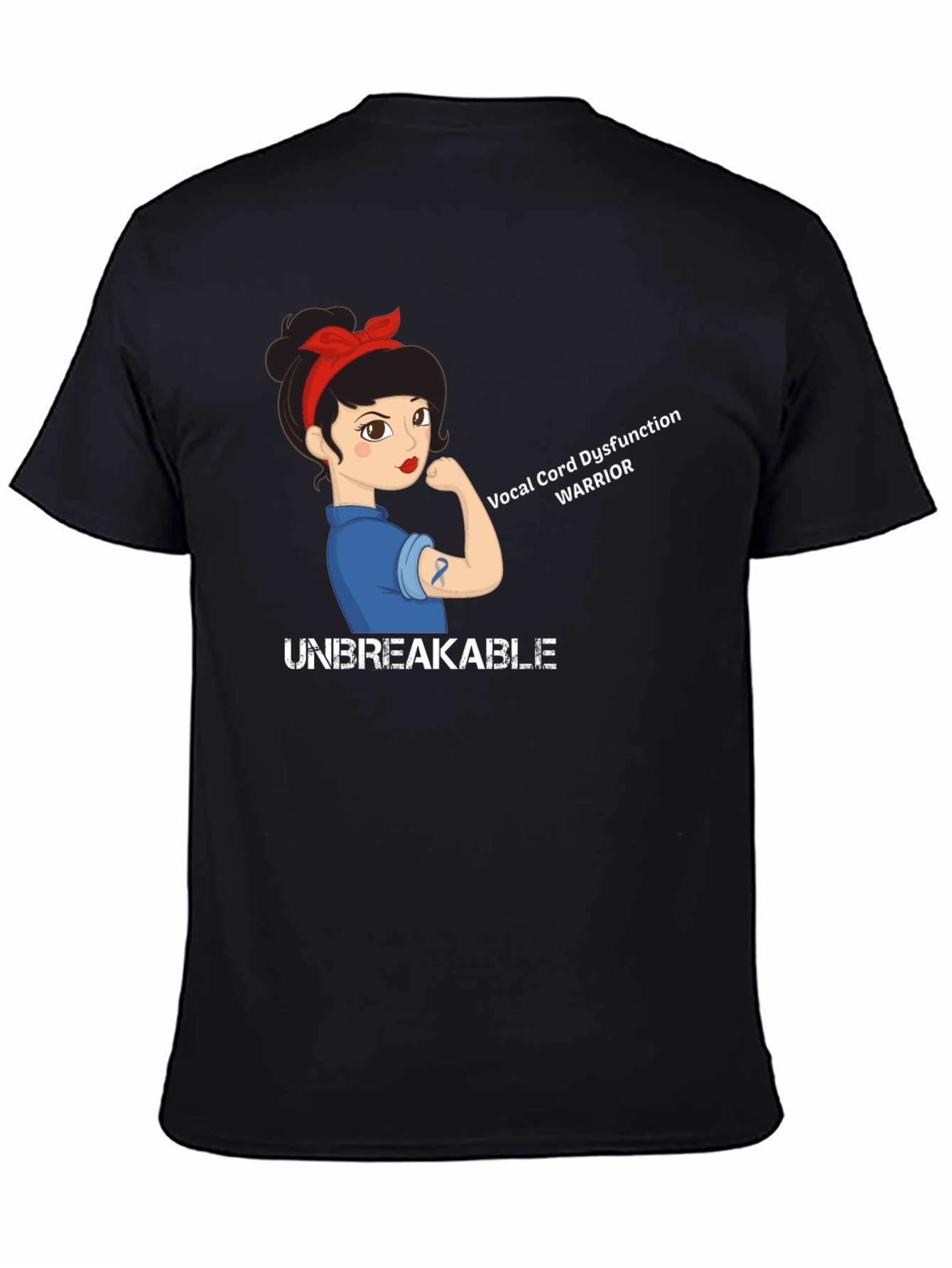 Vocal Cord Dysfunction Warrior T-Shirt