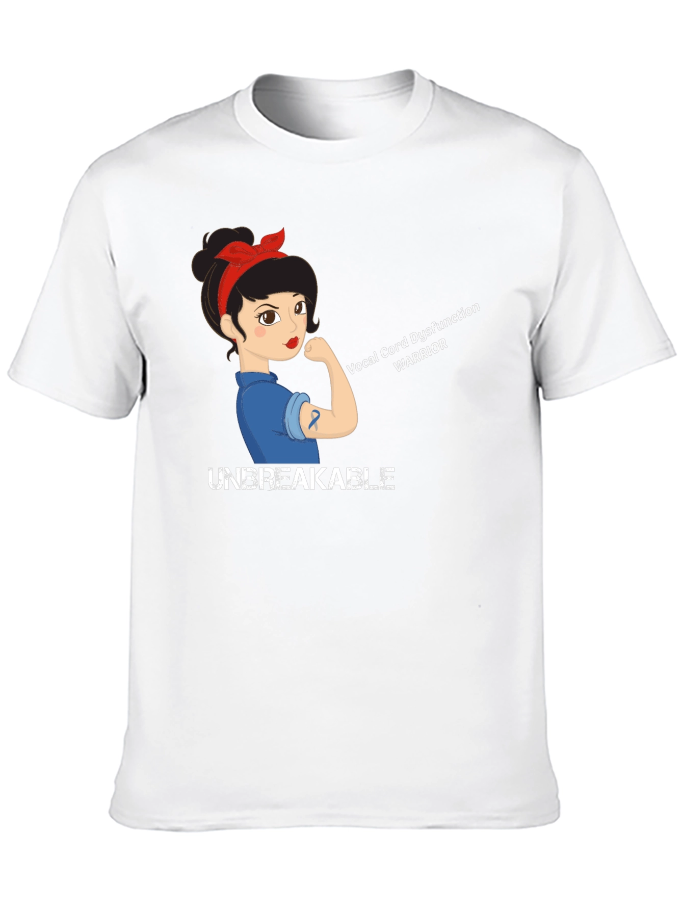 Vocal Cord Dysfunction Warrior T-Shirt