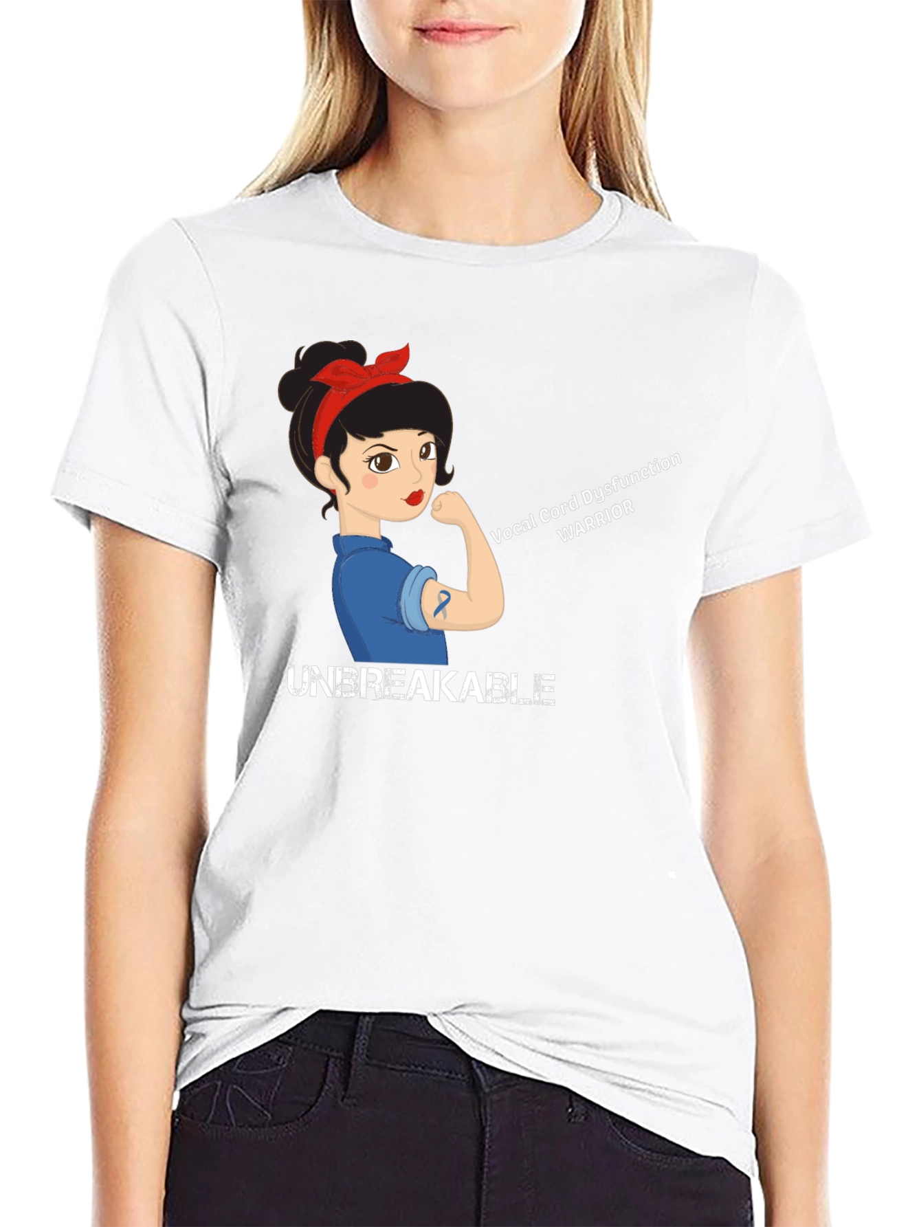 Vocal Cord Dysfunction Warrior T-Shirt