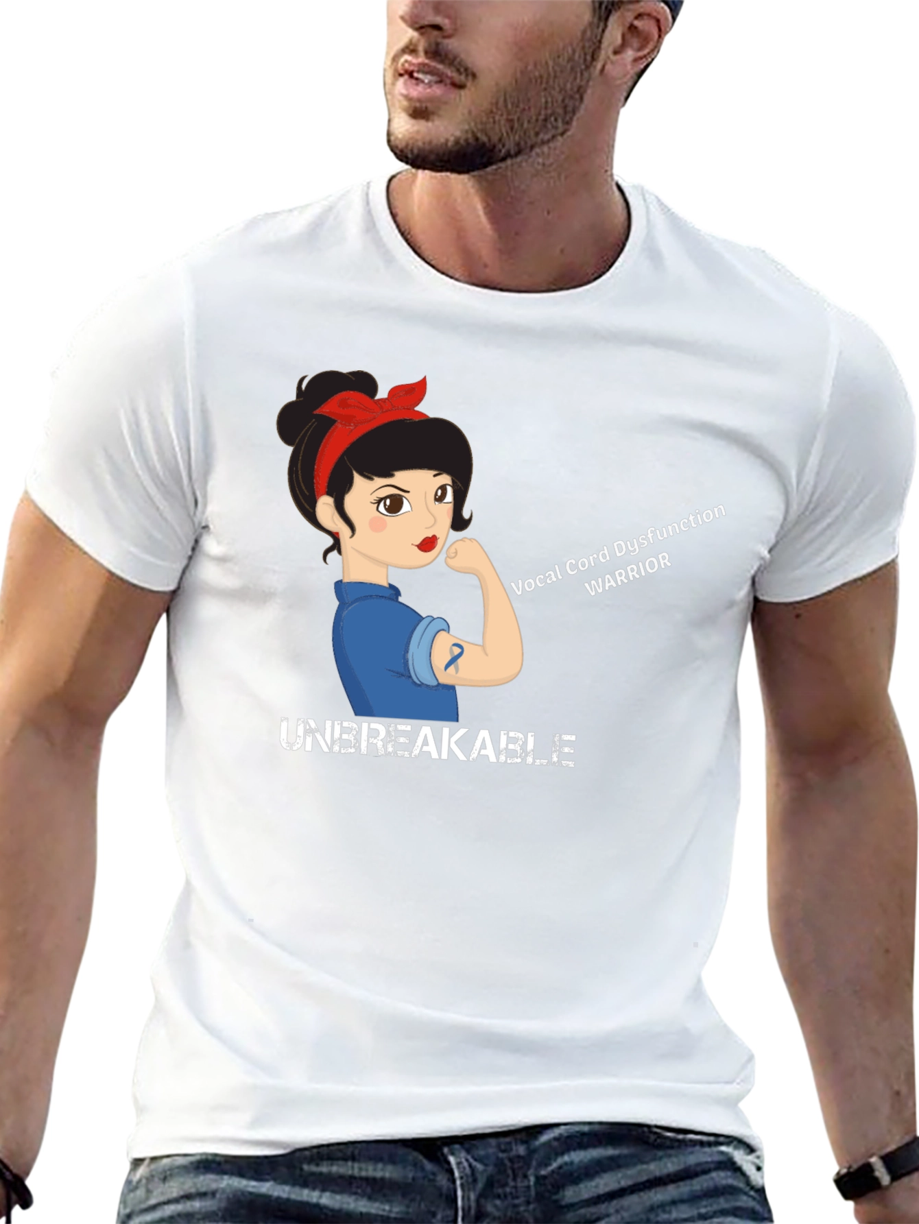 Vocal Cord Dysfunction Warrior T-Shirt