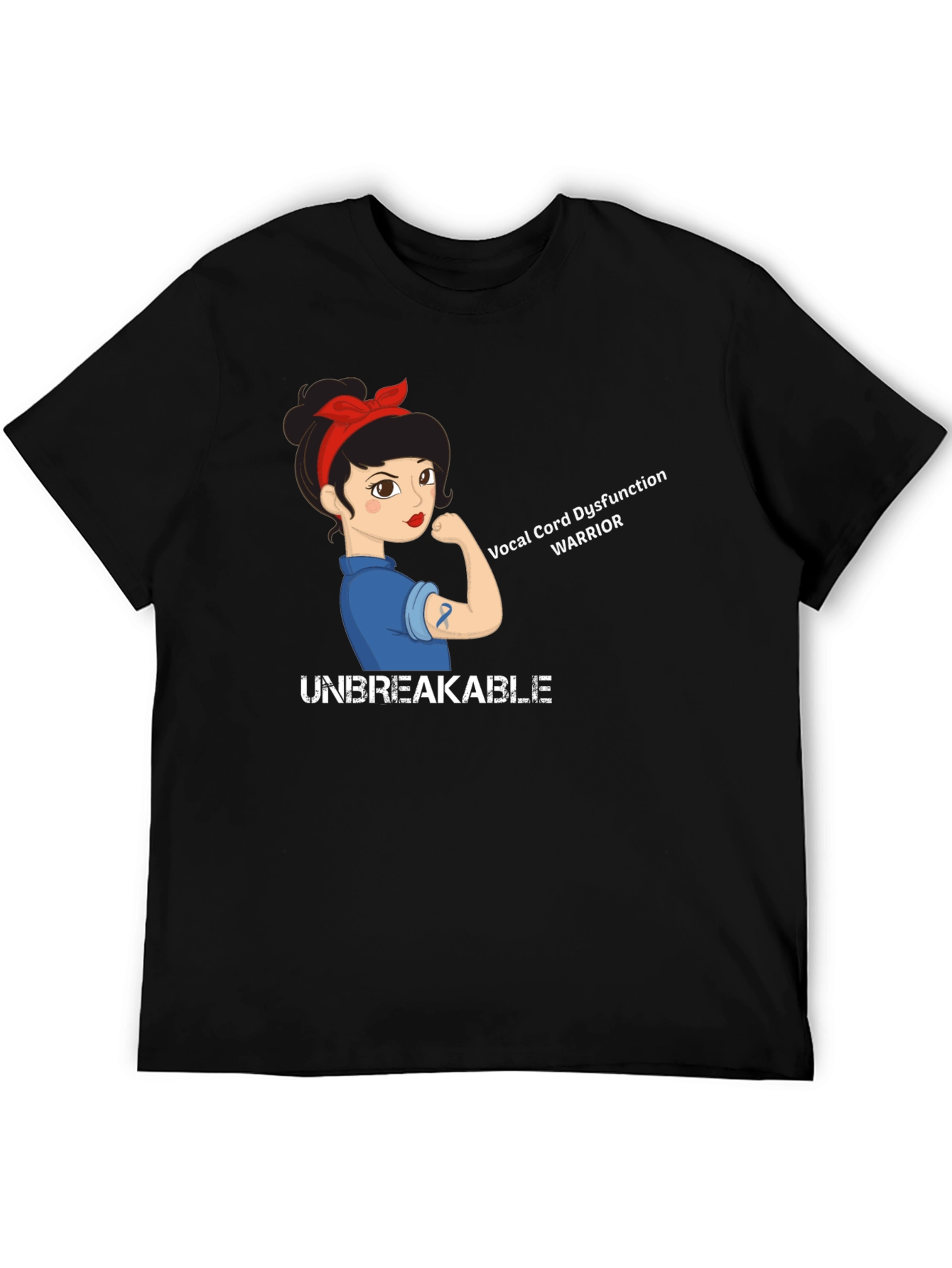 Vocal Cord Dysfunction Warrior T-Shirt