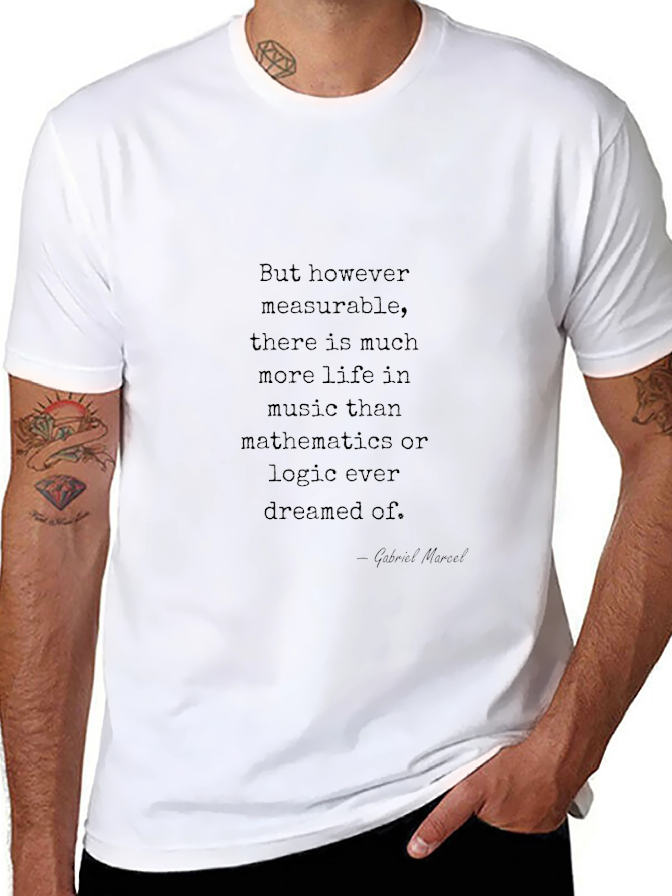 Music & Logic Graphic T-Shirt