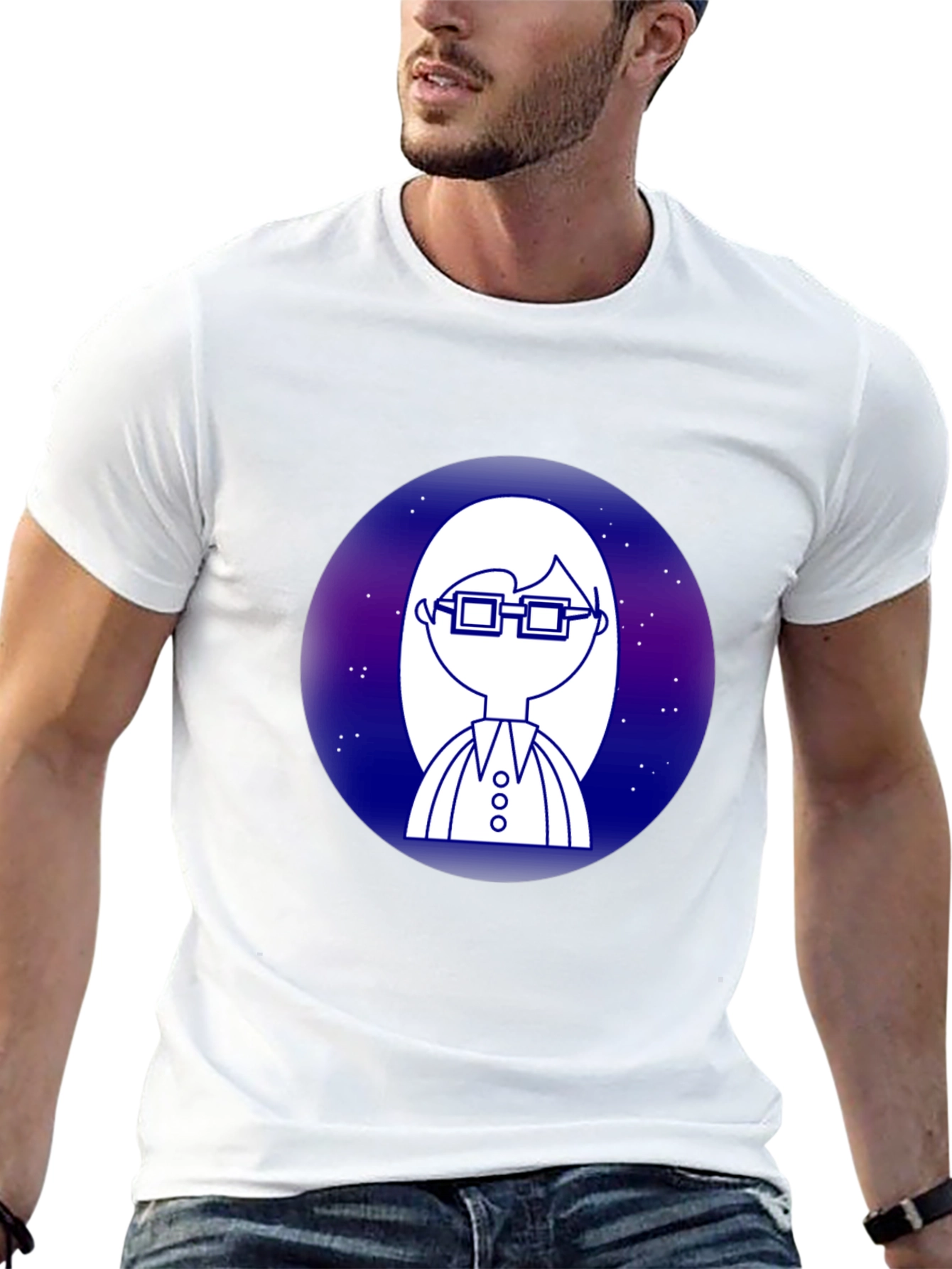 Geek Chic Galaxy Tee - Nerdy Fashion Statement
