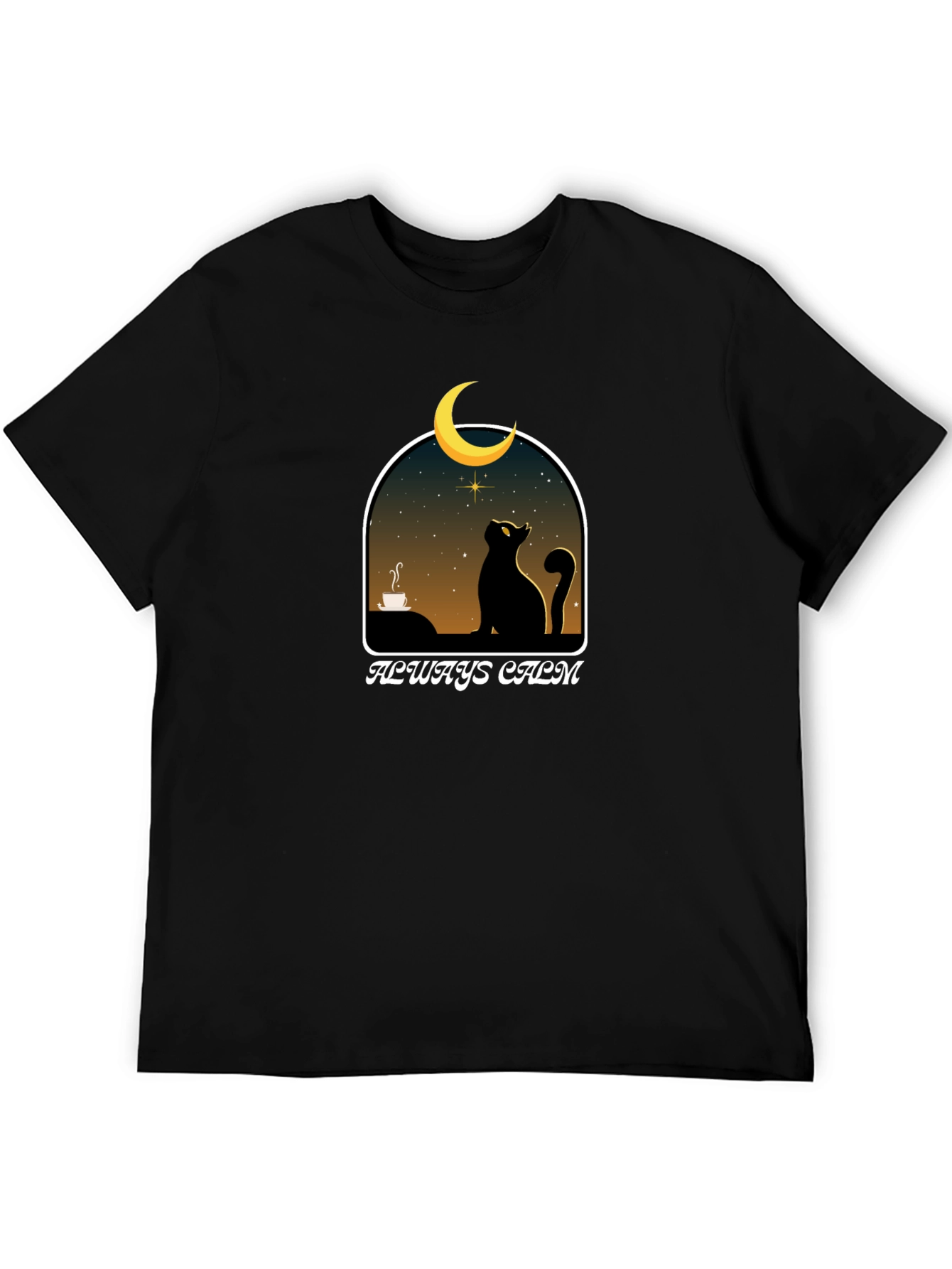 Always Calm Cat T-Shirt