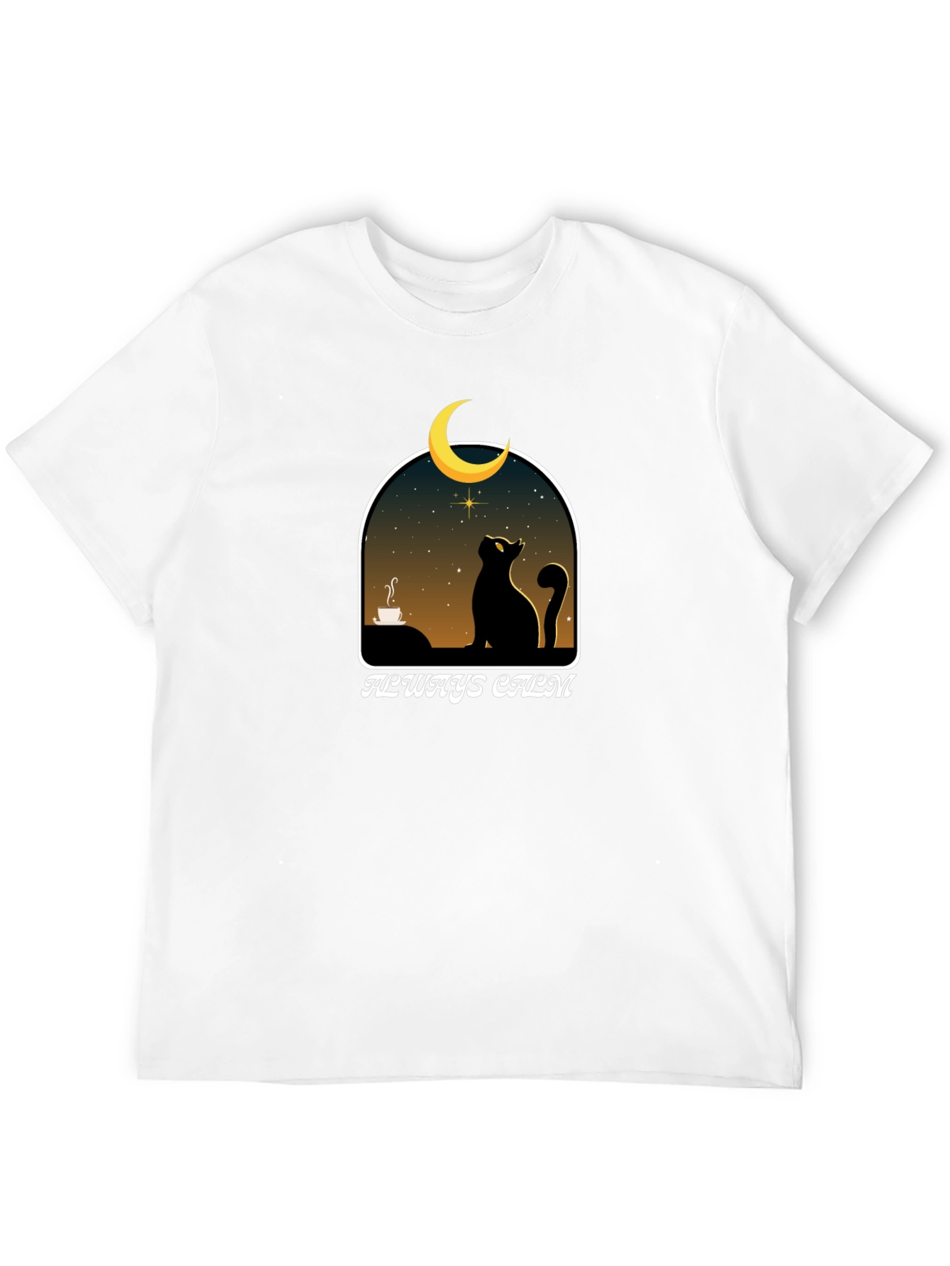 Always Calm Cat T-Shirt