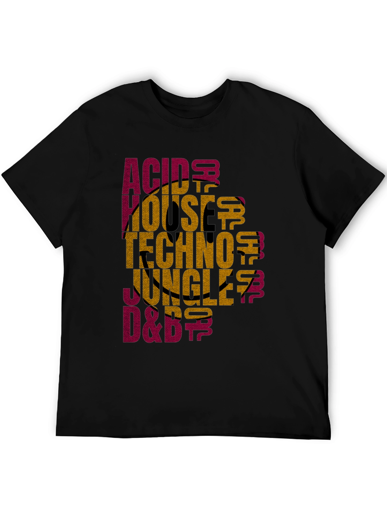 Acid House Techno Music Graphic T-Shirt