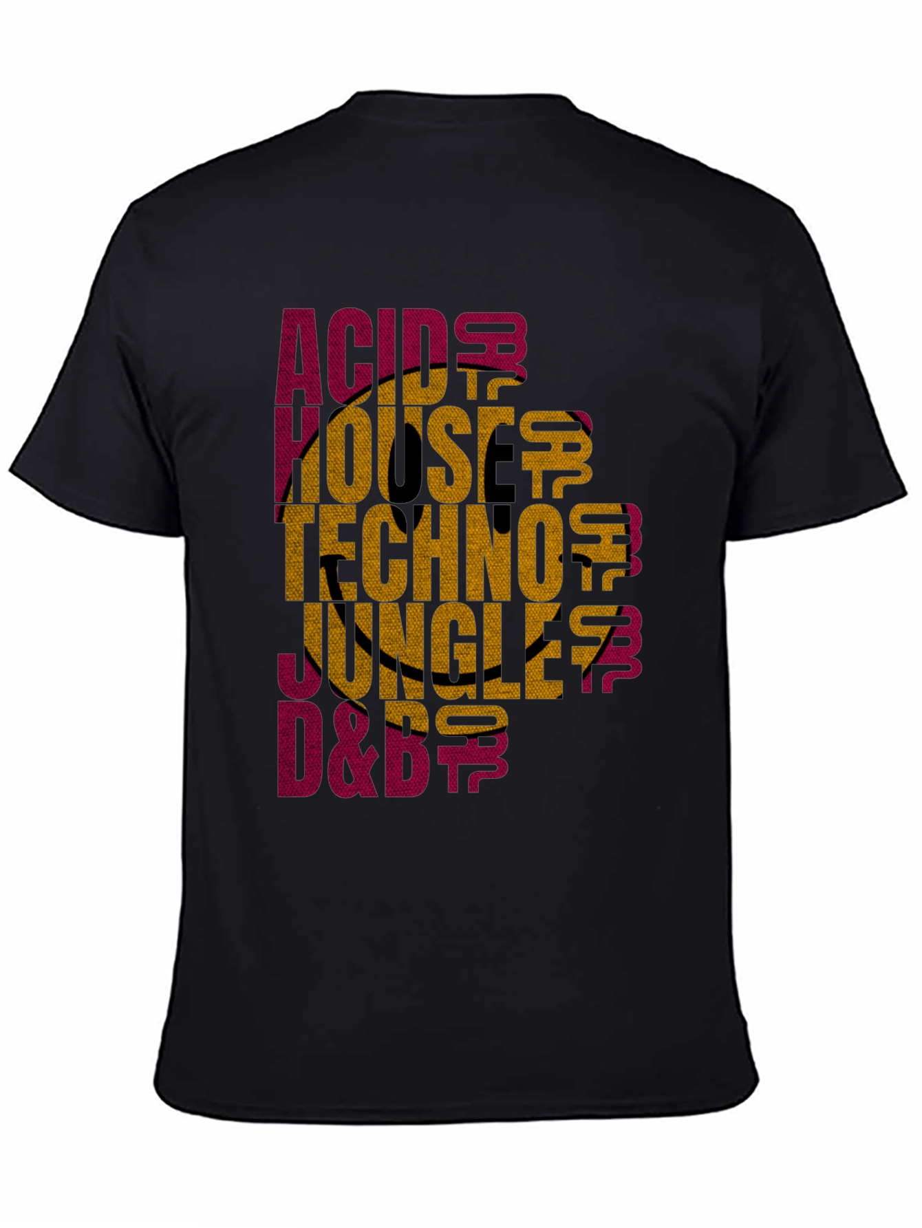 Acid House Techno Music Graphic T-Shirt