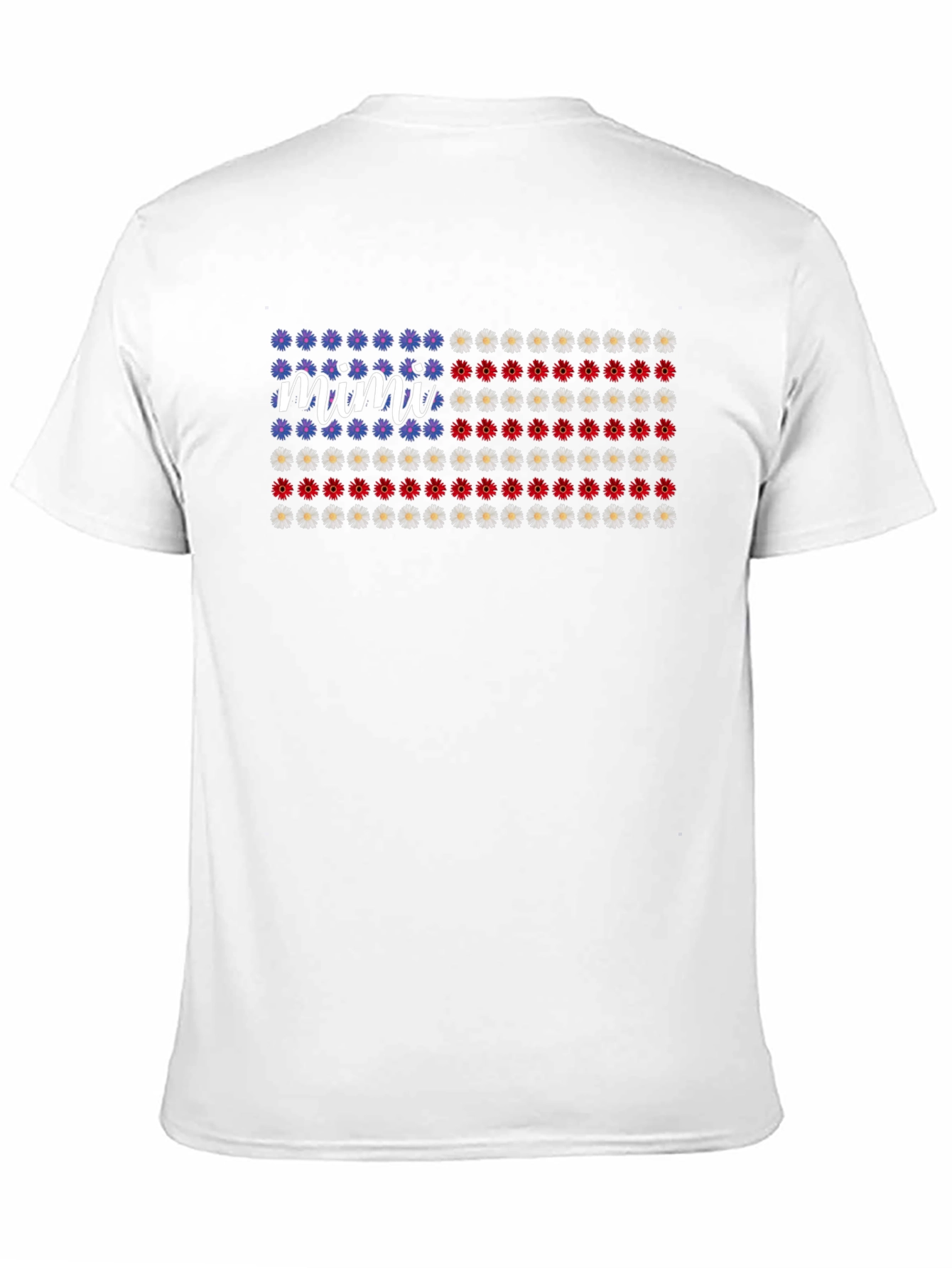 Mimi Floral American Flag T-Shirt