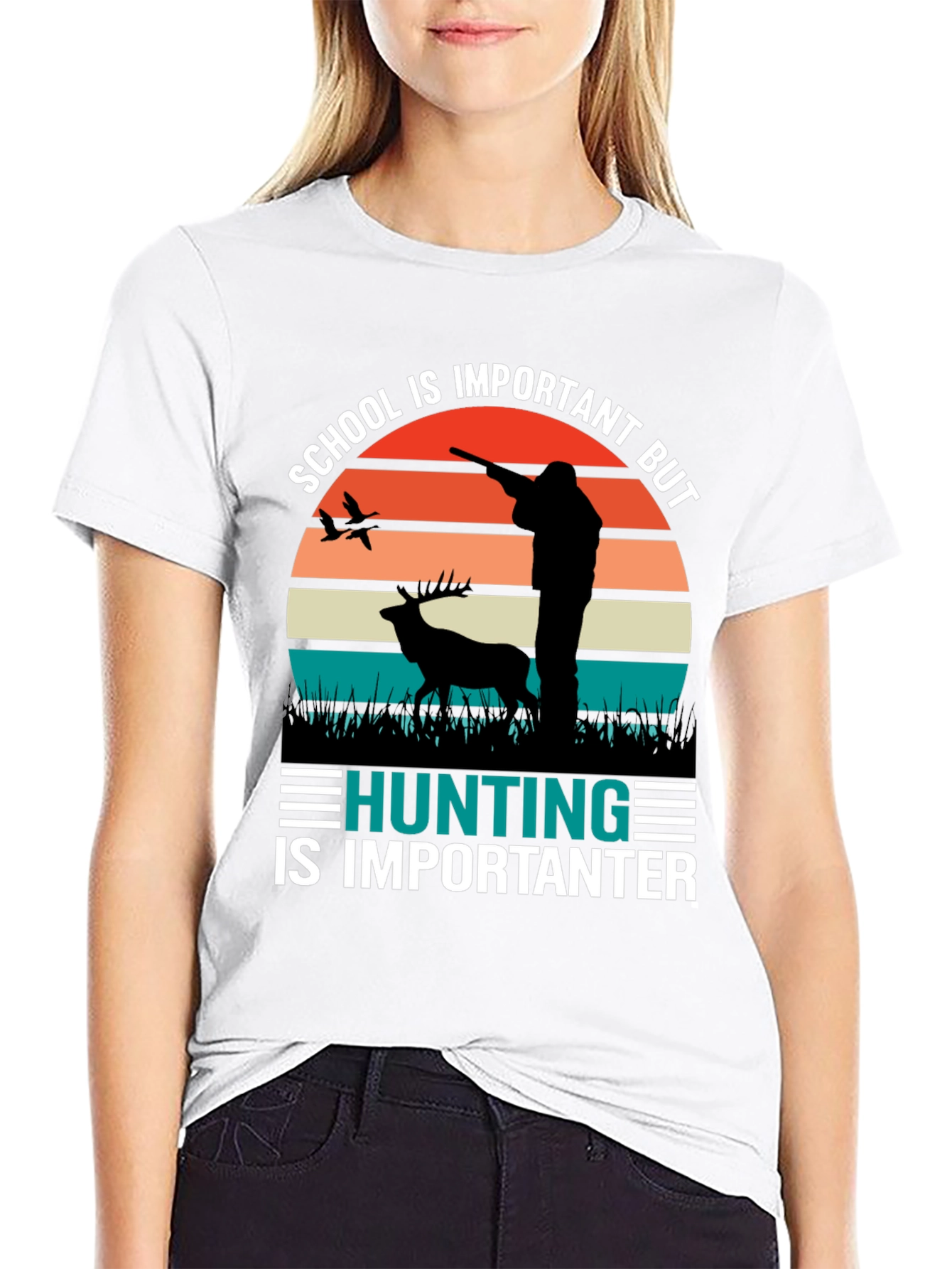 Hunting Is Importanter Graphic T-Shirt