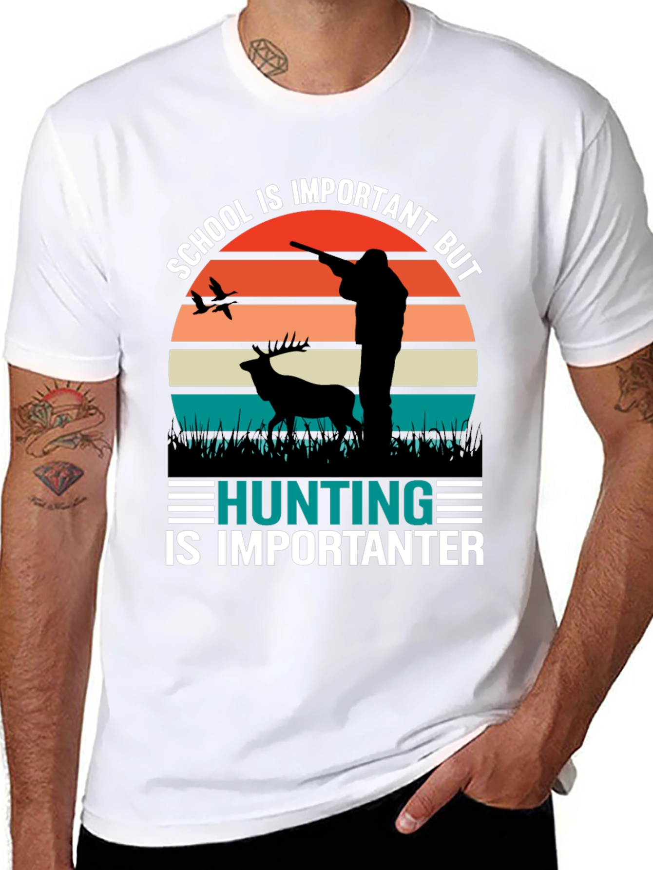 Hunting Is Importanter Graphic T-Shirt