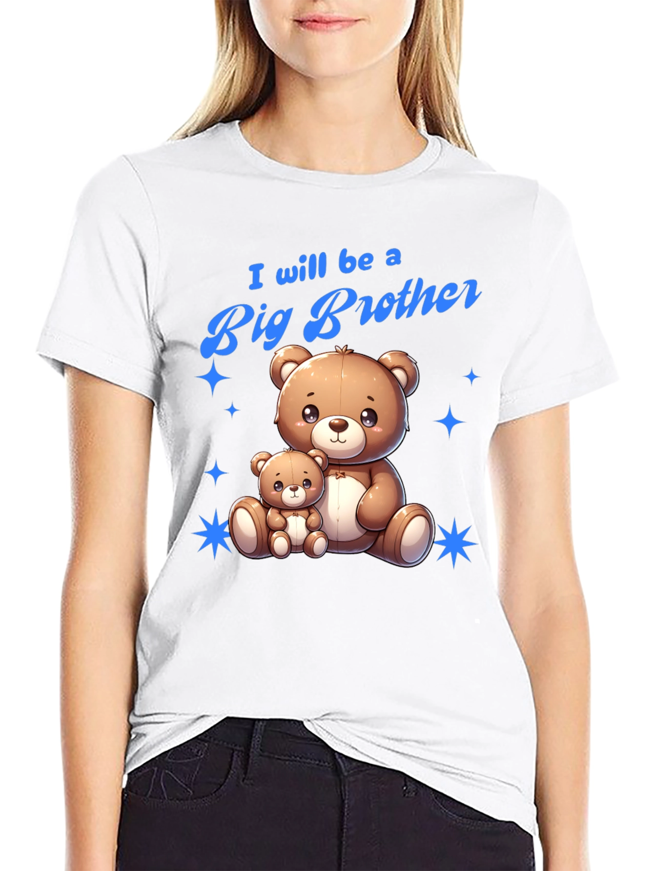 Big Brother Teddy Bear T-Shirt