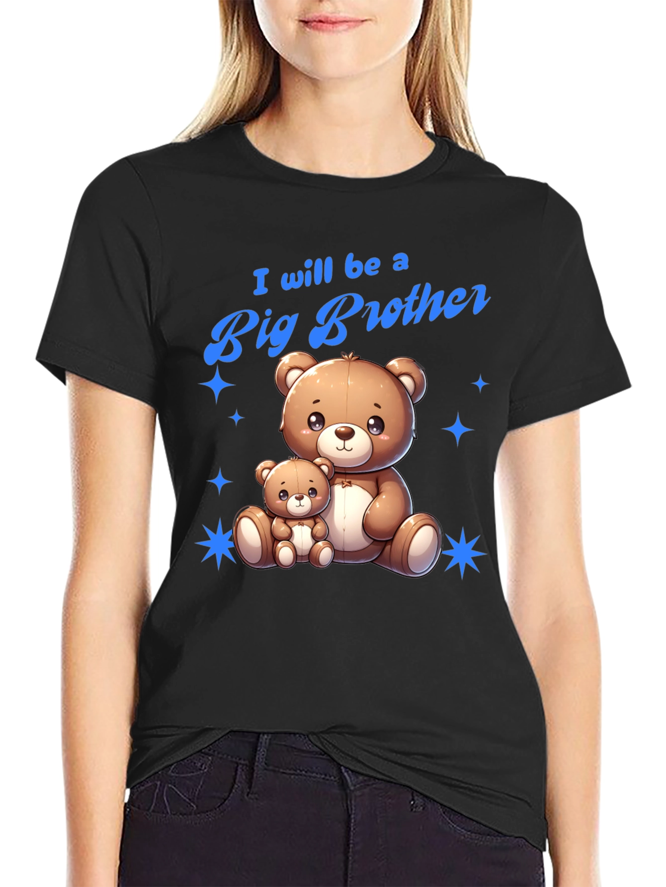 Big Brother Teddy Bear T-Shirt