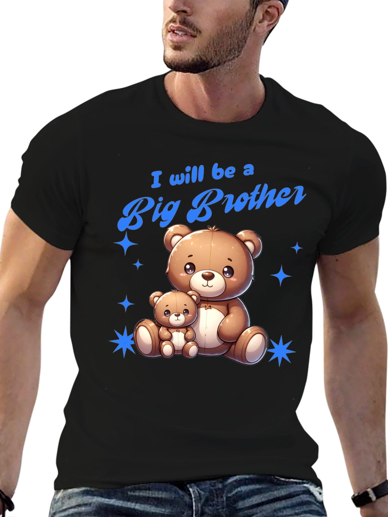 Big Brother Teddy Bear T-Shirt