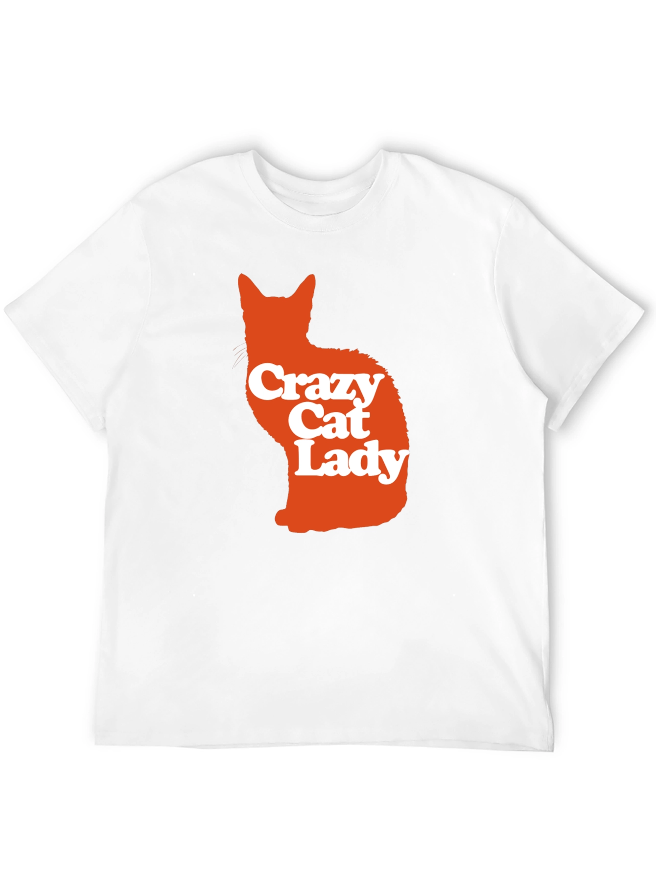 Crazy Cat Lady Graphic Tee - Mens Black T-Shirt