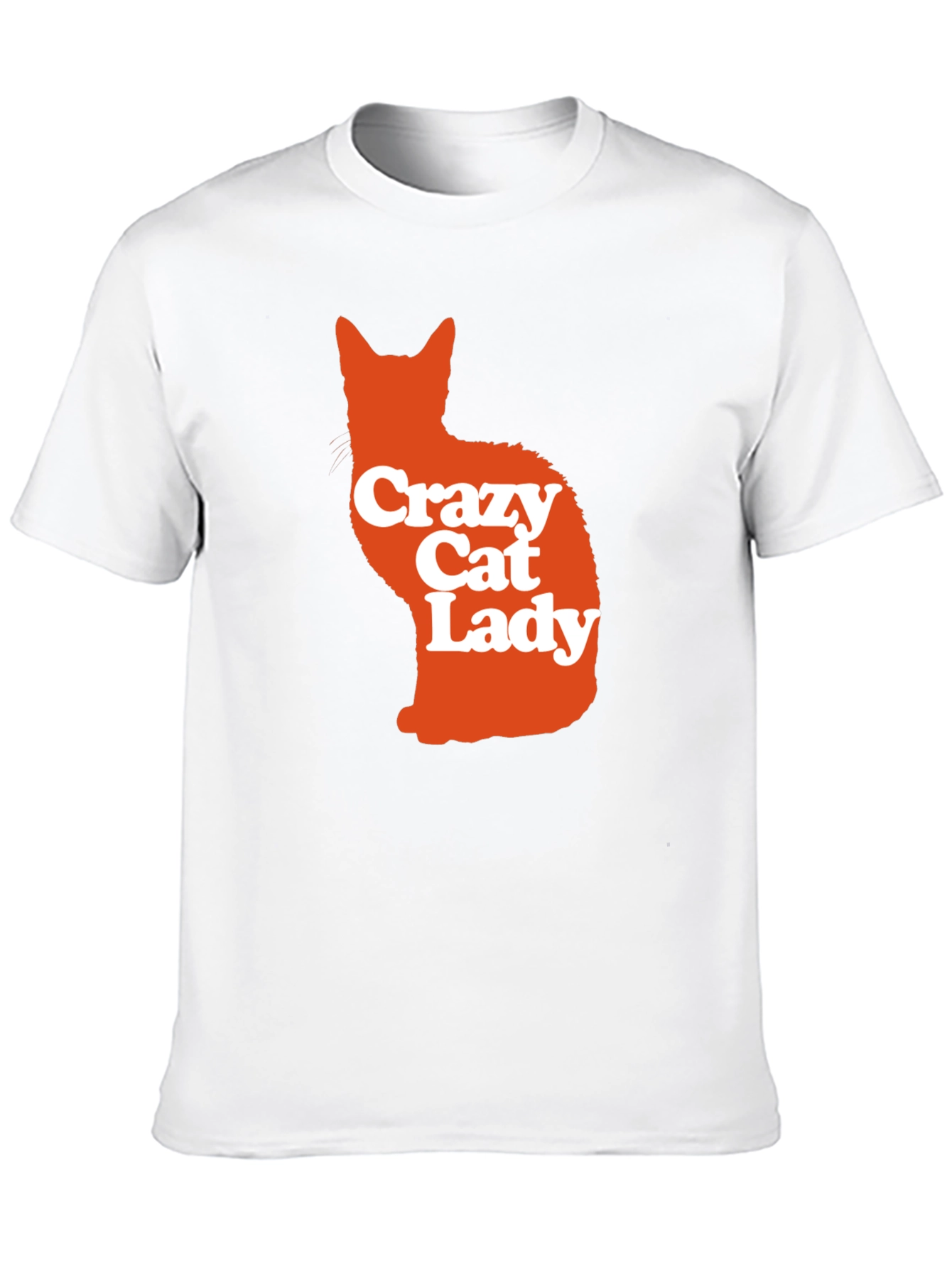 Crazy Cat Lady Graphic Tee - Mens Black T-Shirt