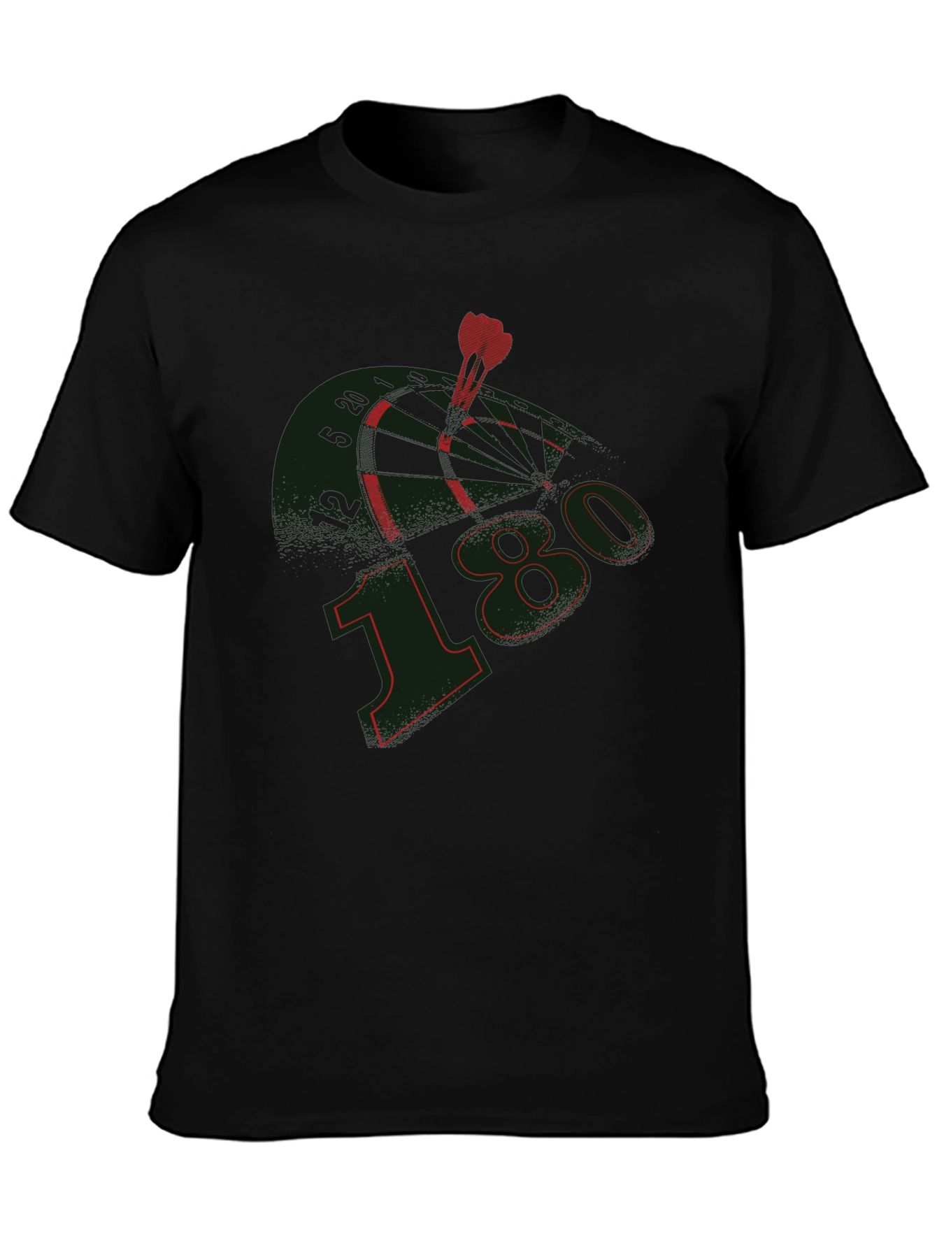 180 Darts T-Shirt - Bullseye Graphic Tee