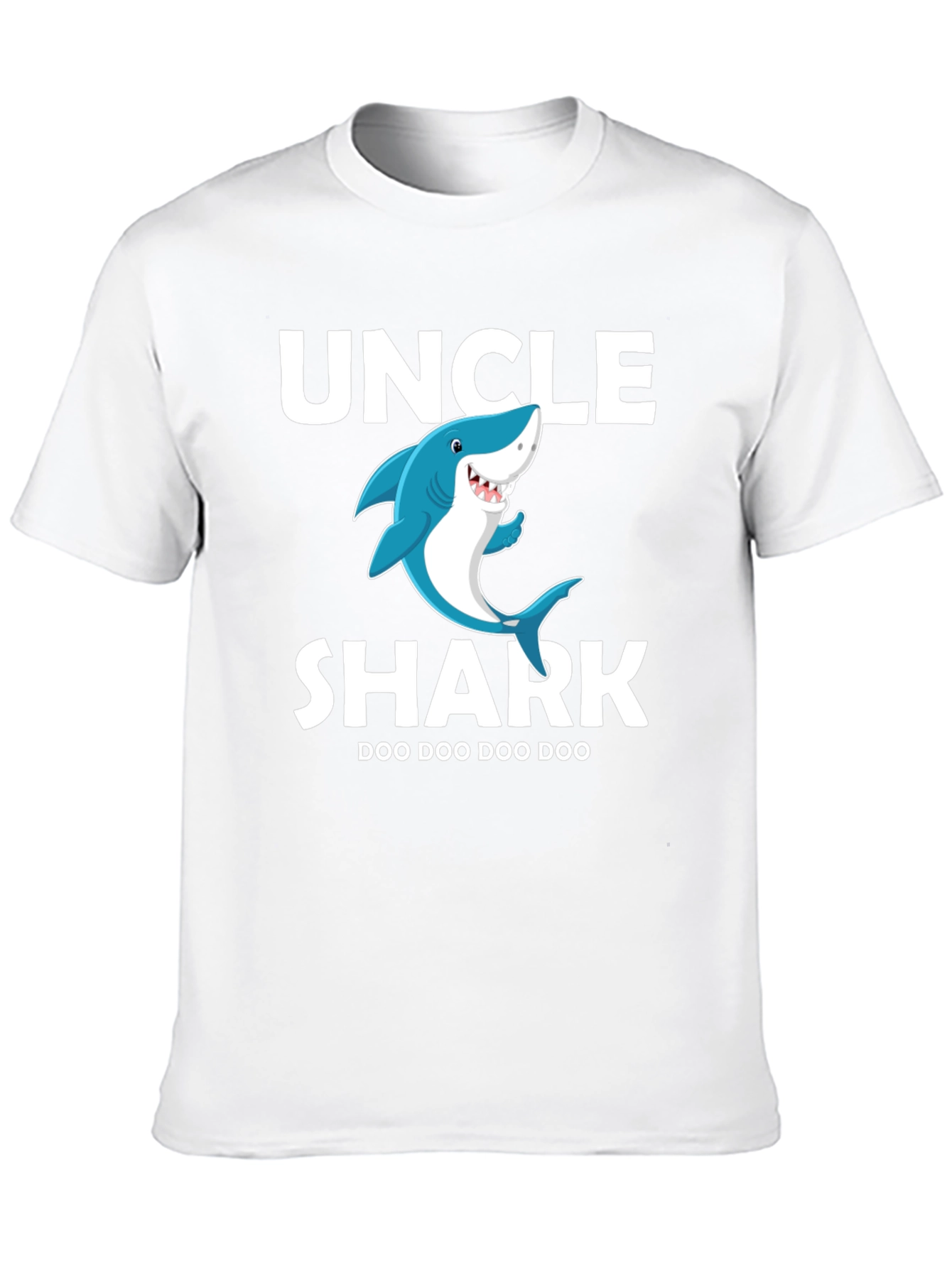 Uncle Shark Doo Doo T-Shirt - Fun Family Tee