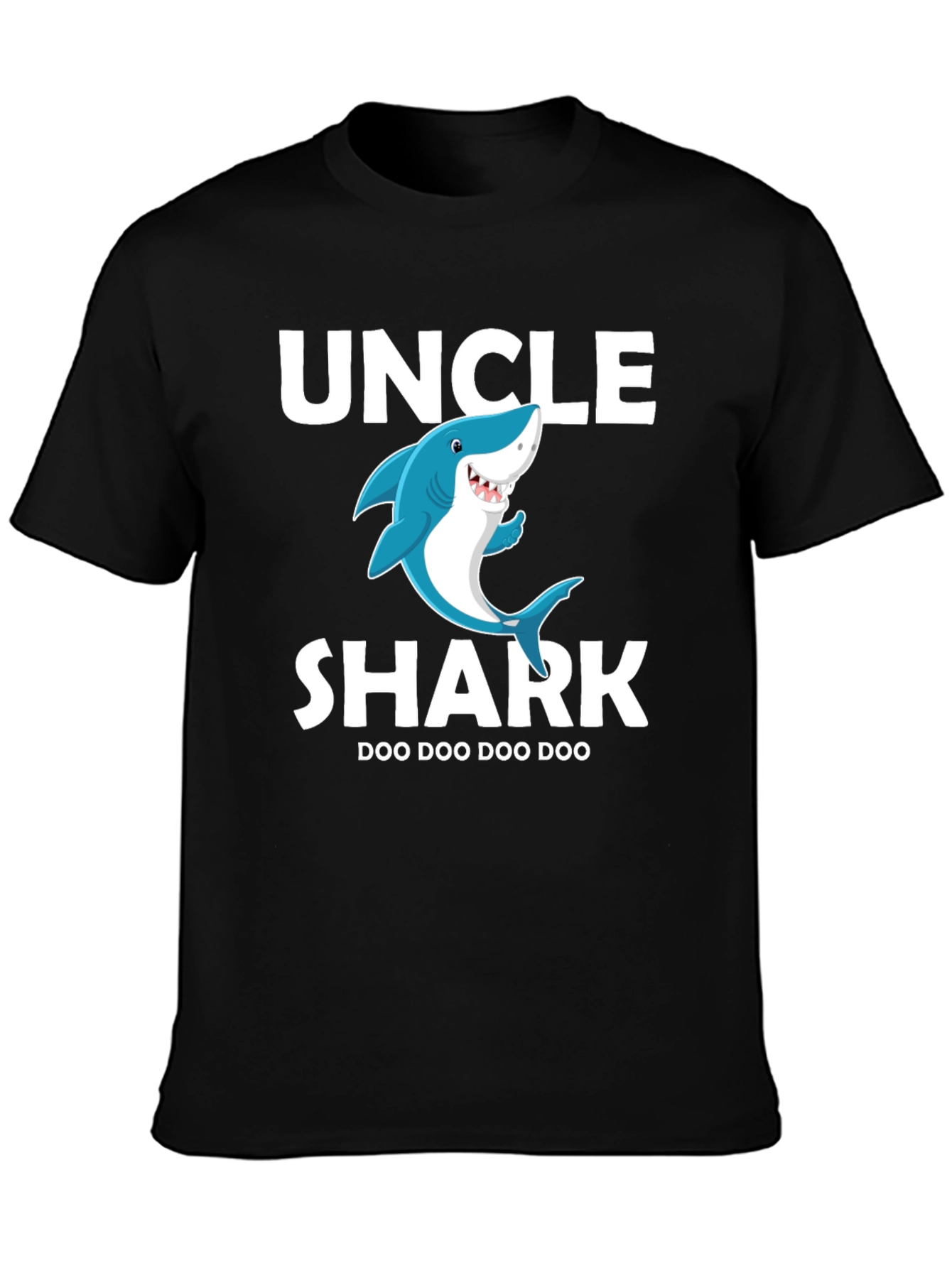 Uncle Shark Doo Doo T-Shirt - Fun Family Tee