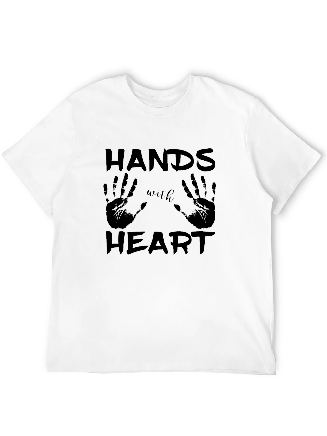 Hands with Heart Graphic T-Shirt