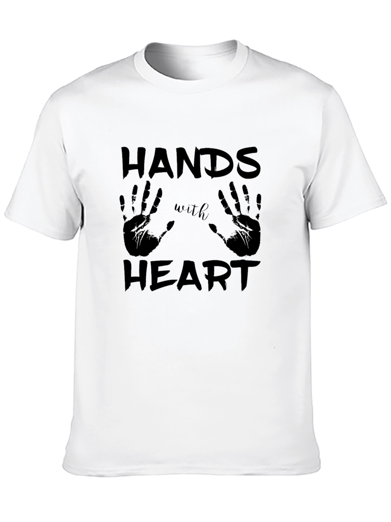 Hands with Heart Graphic T-Shirt