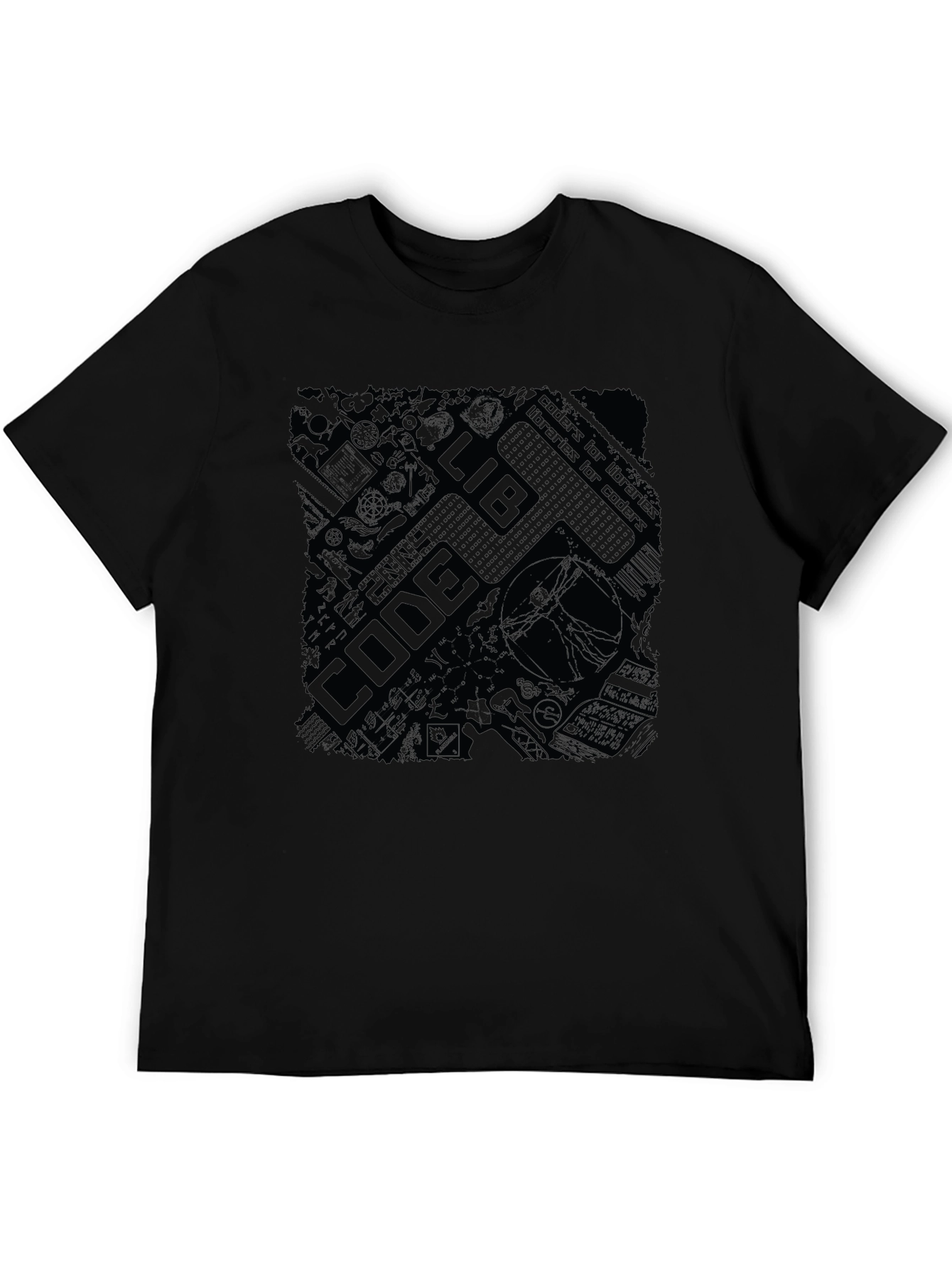 Code Lib 2009 Black T-Shirt