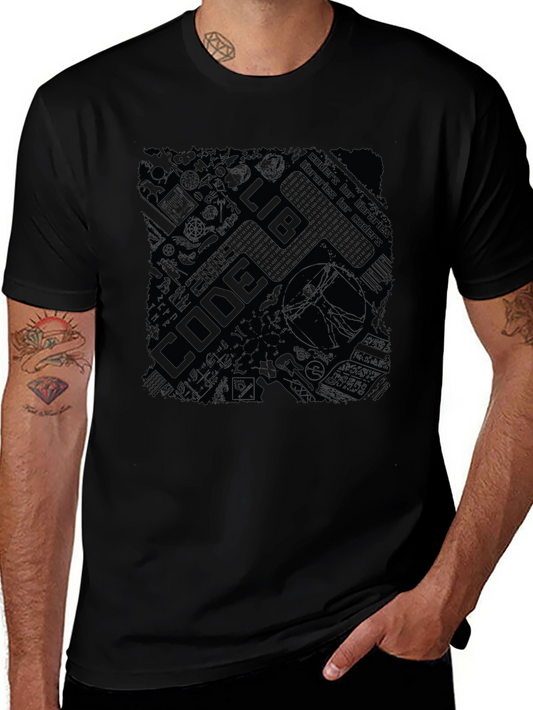 Code Lib 2009 Black T-Shirt