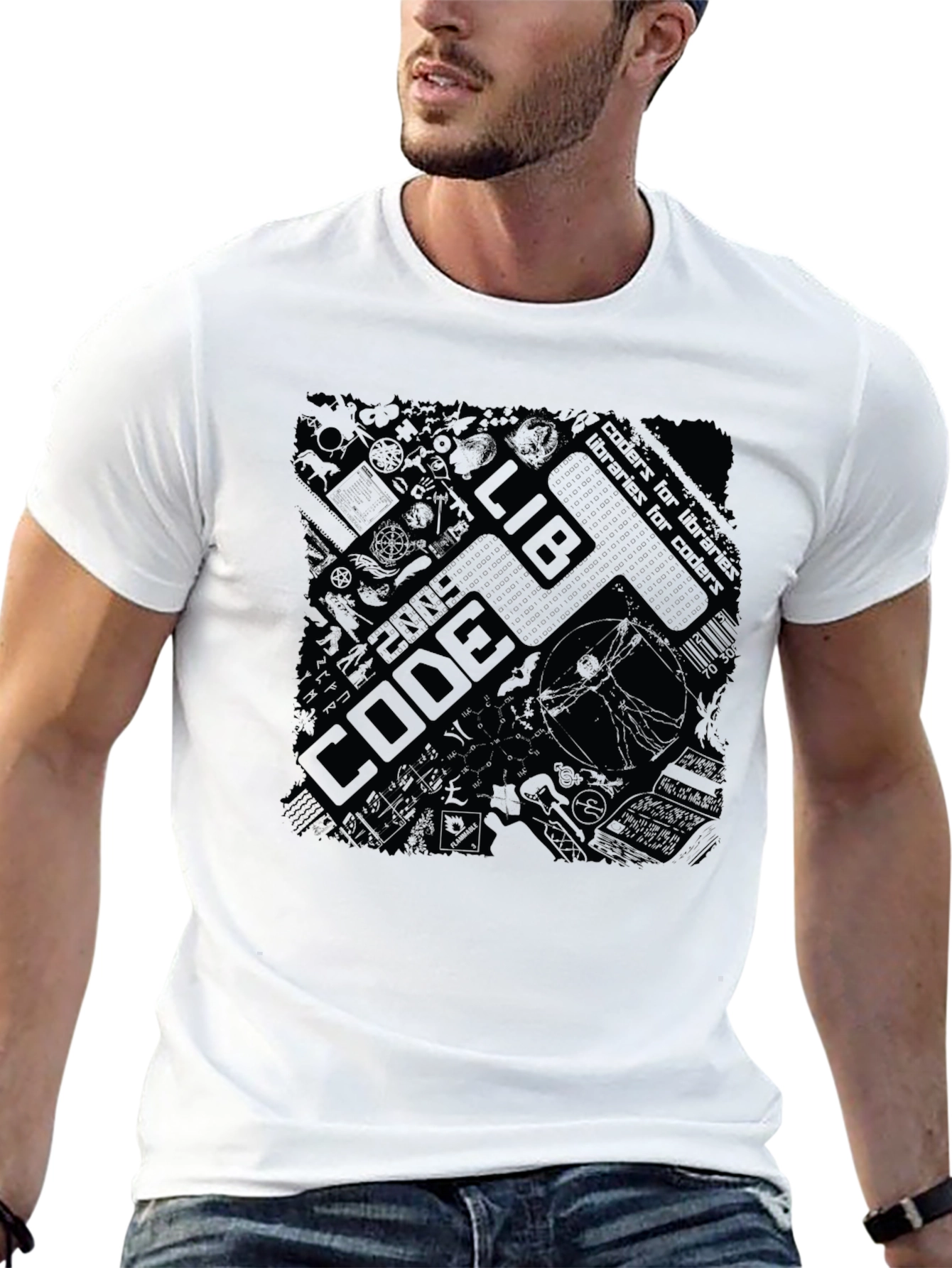Code Lib 2009 Black T-Shirt