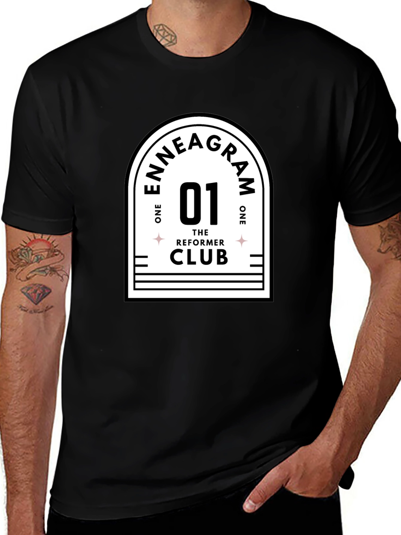 Enneagram One The Reformer Club Graphic Tee