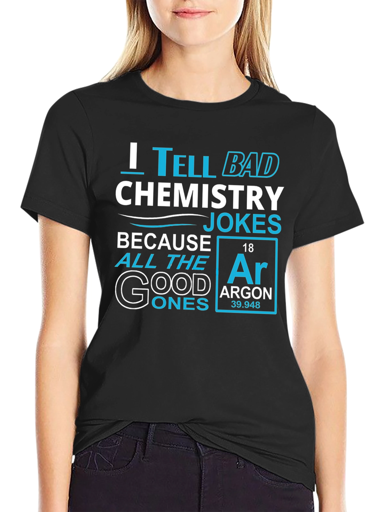 Chemistry Jokes T-Shirt - Argon Periodic Table Pun