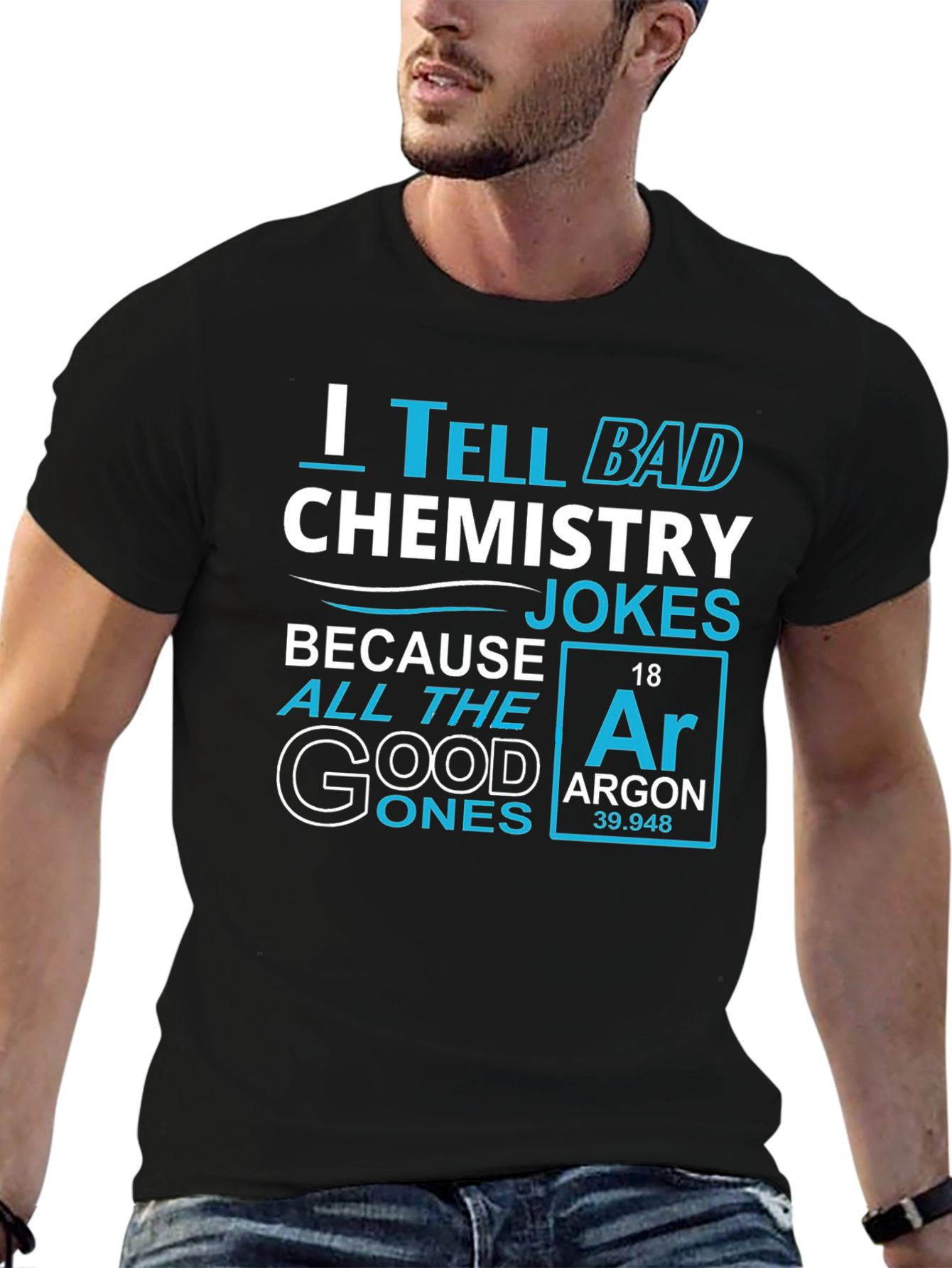 Chemistry Jokes T-Shirt - Argon Periodic Table Pun