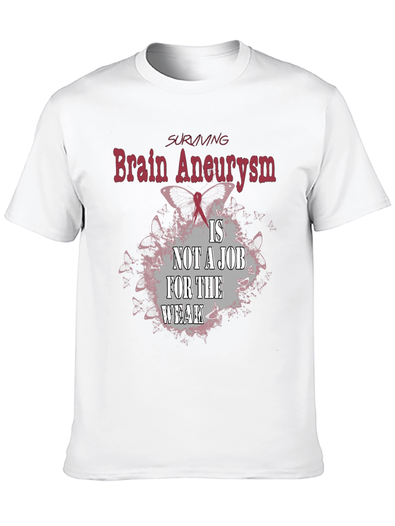 Brain Aneurysm Survivor T-Shirt - Black