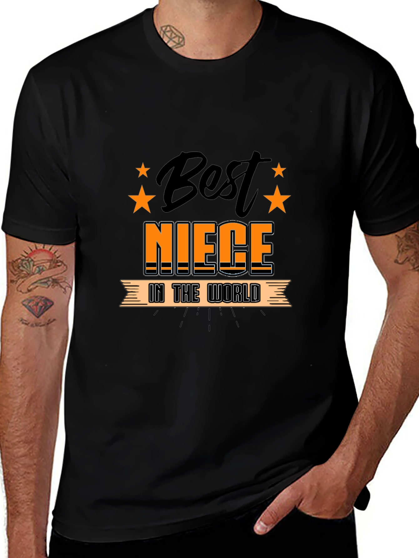 Best Niece in the World Graphic T-Shirt