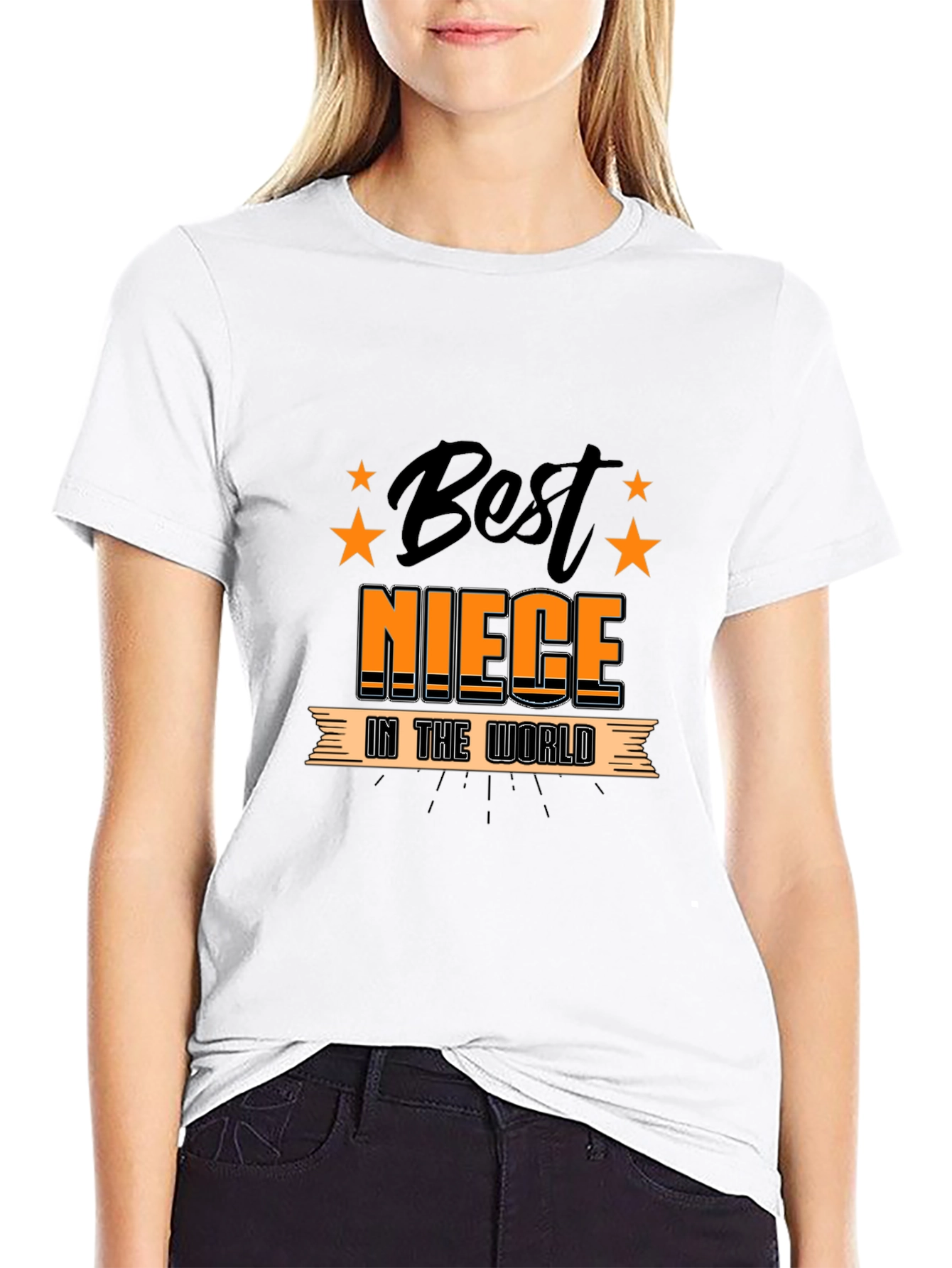 Best Niece in the World Graphic T-Shirt