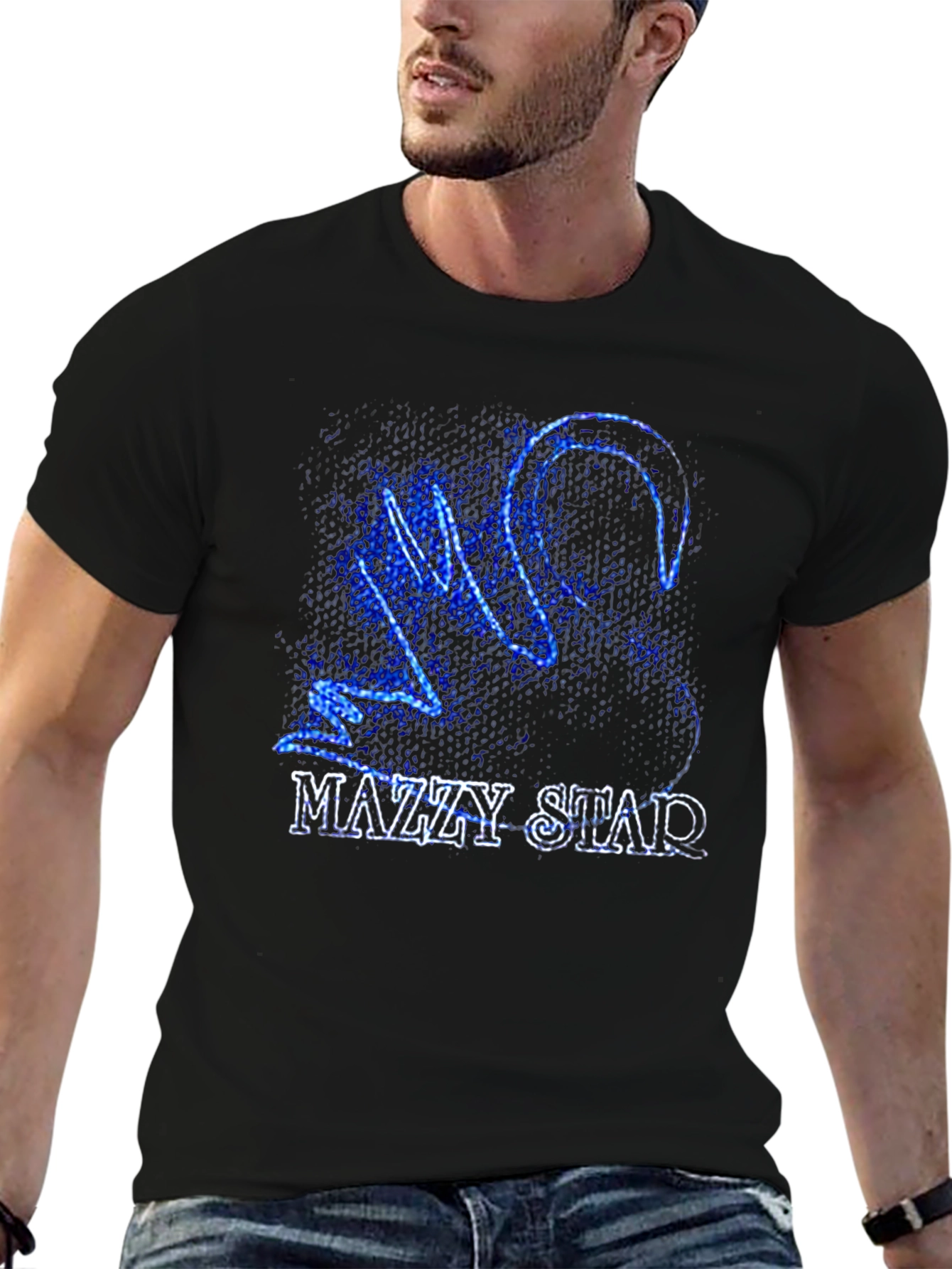 Mazzy Star Graphic Tee - Mens Black T-Shirt