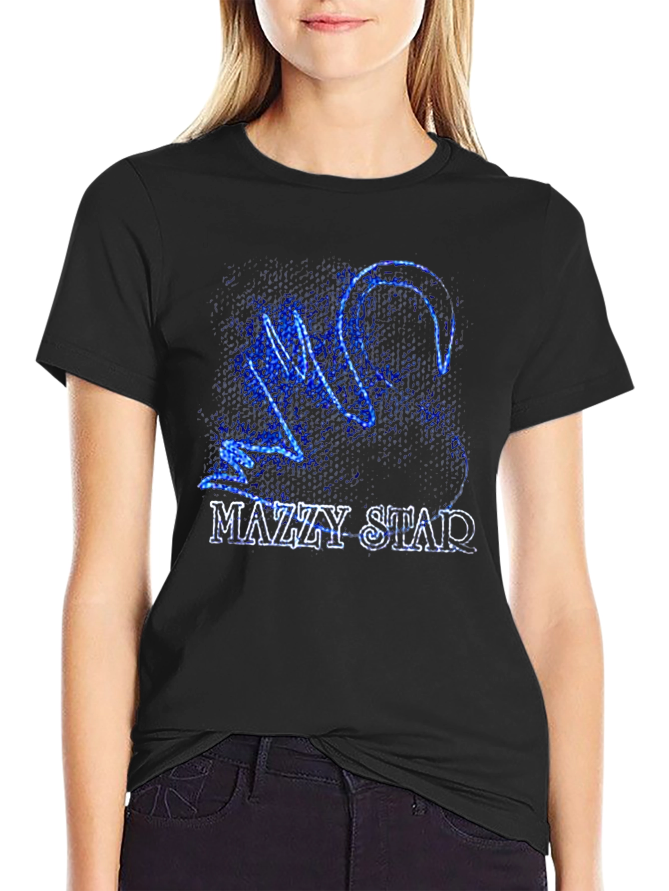Mazzy Star Graphic Tee - Mens Black T-Shirt