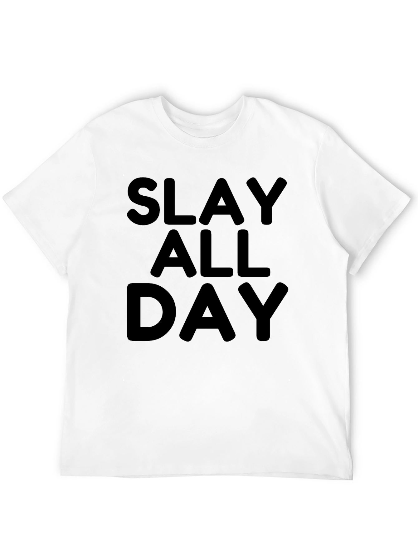 Slay All Day Black Graphic Tee