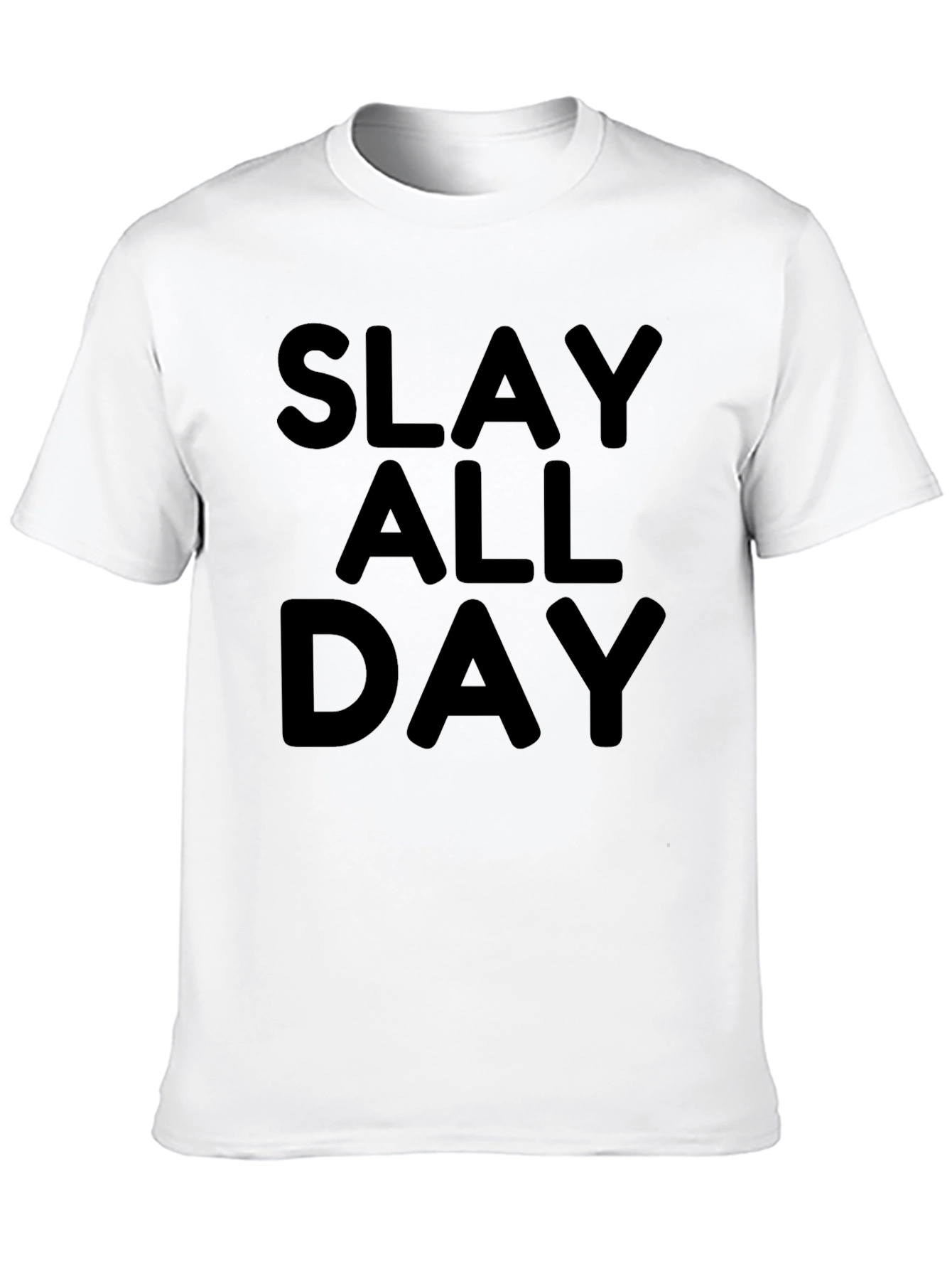Slay All Day Black Graphic Tee